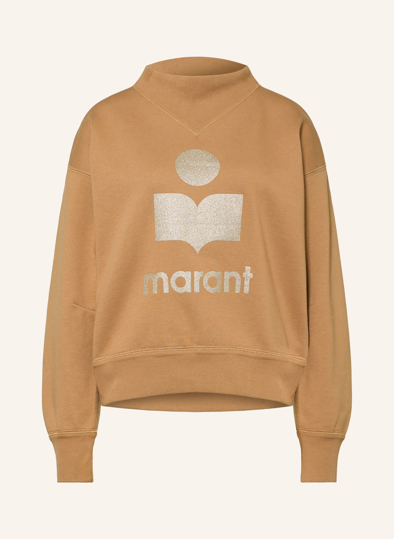 MARANT ÉTOILE Sweat-shirt MOBY: CHAMEAU / OR