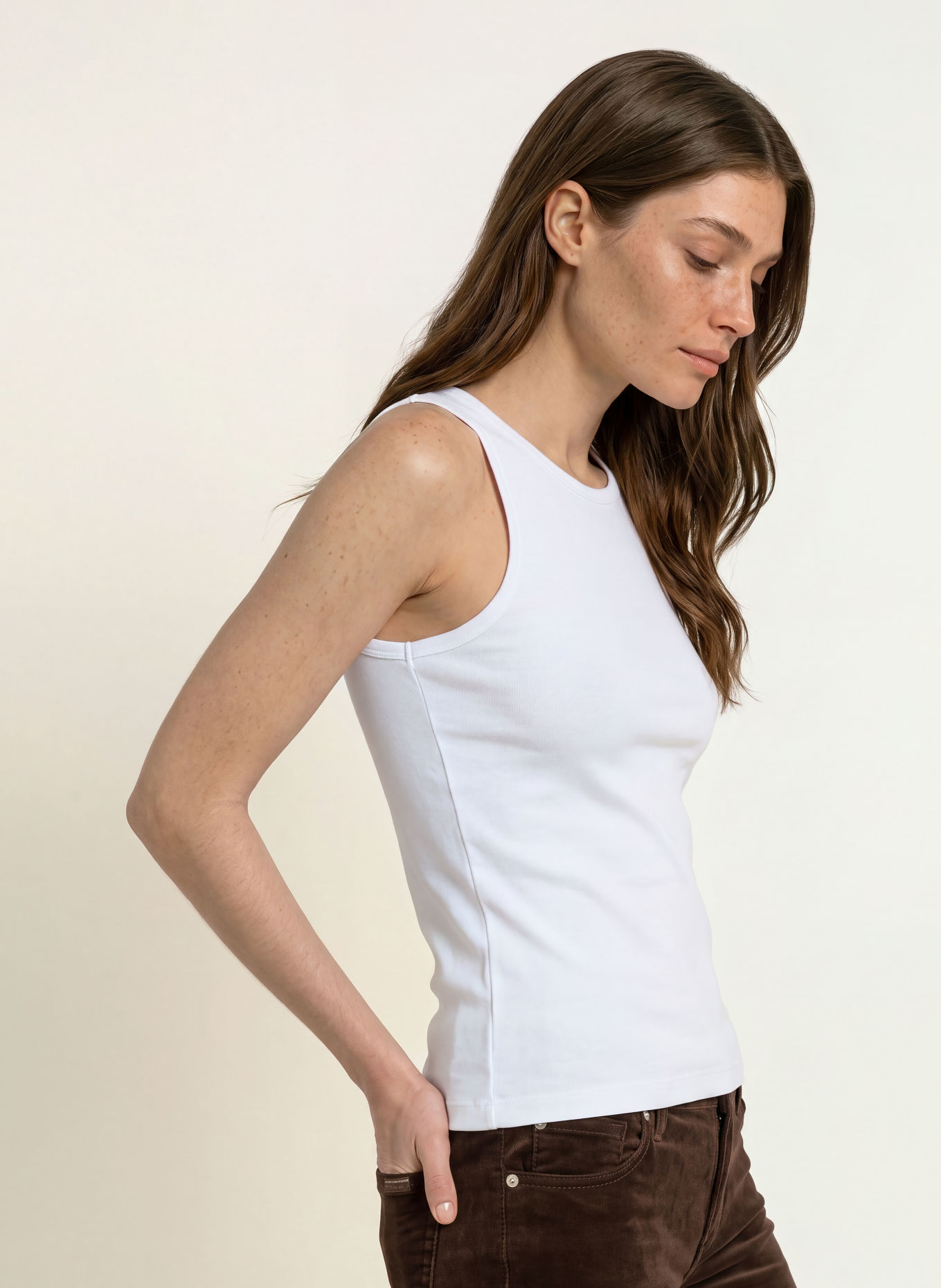 Stefan Brandt Top FAMA FR 30: WHITE