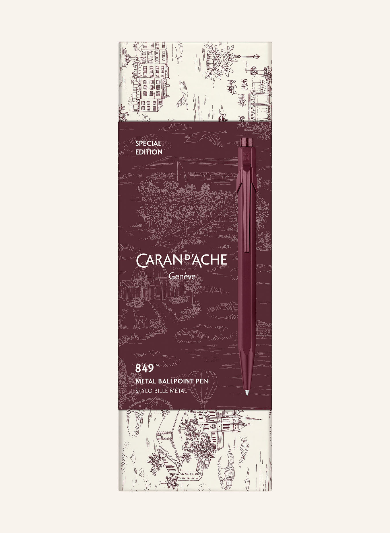 CARAN d'ACHE Ballpoint pen 849™: DARK RED