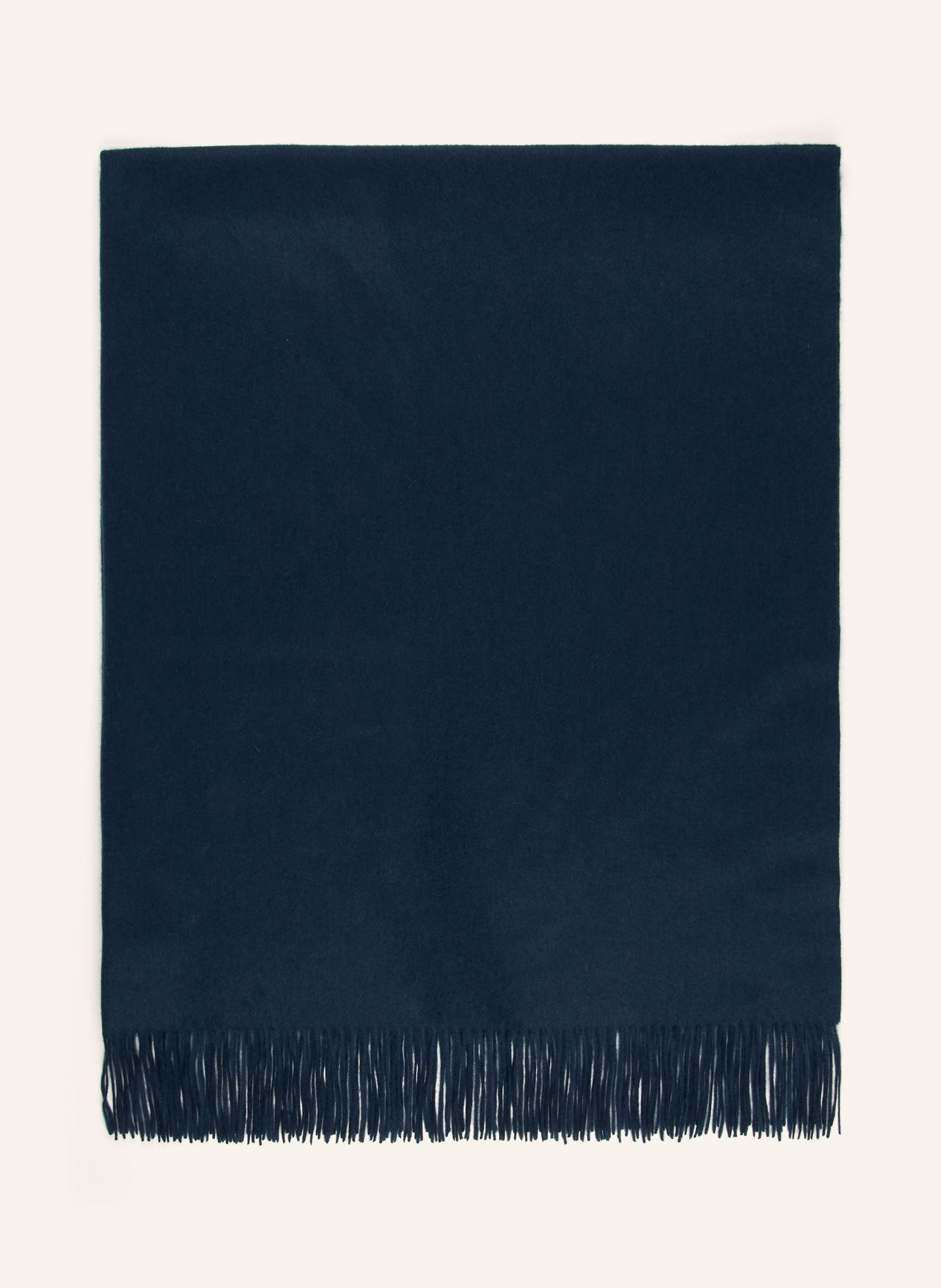 zoeppritz Cashmere throw SINCE 1828: DARK BLUE