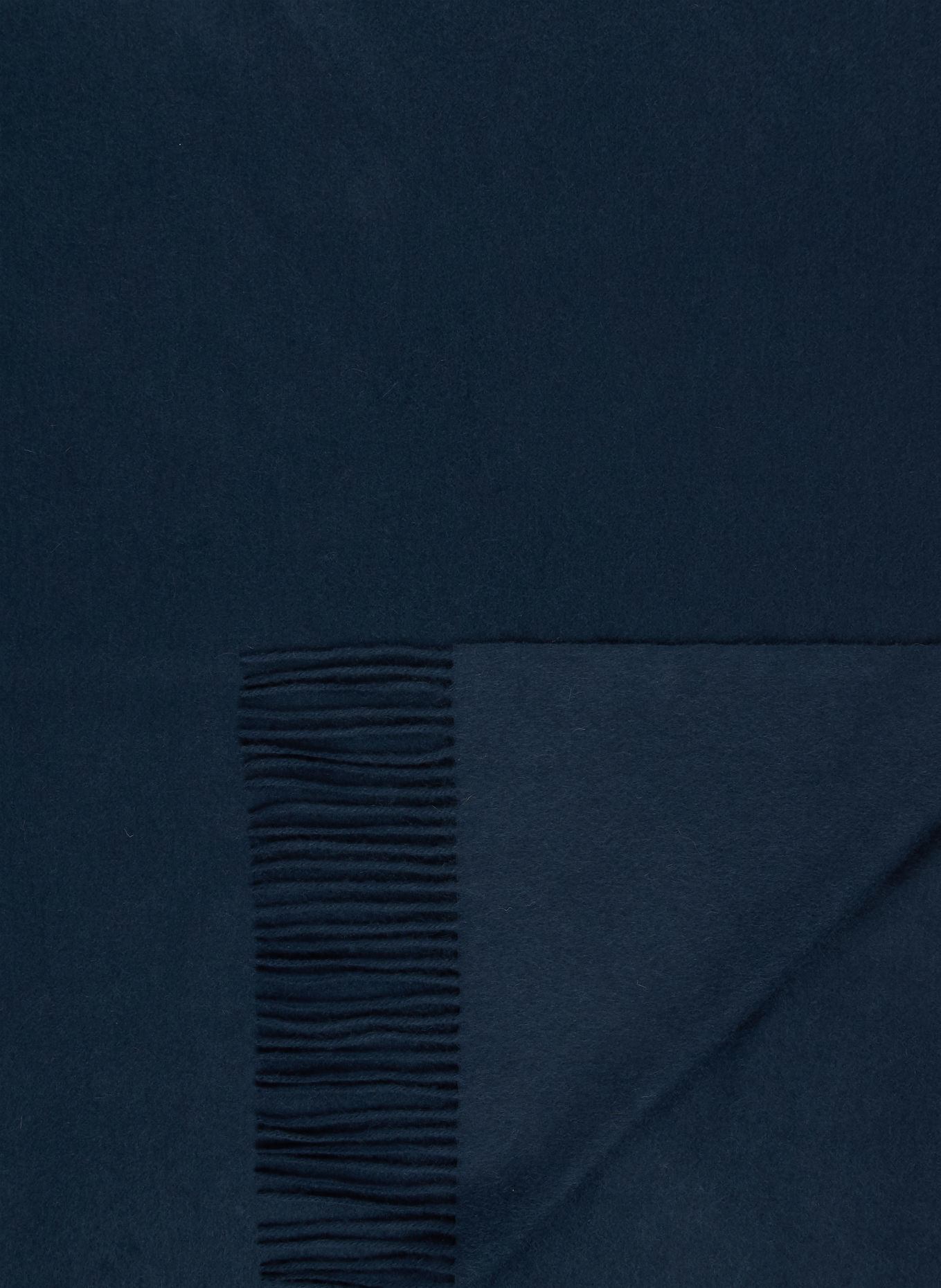 zoeppritz Cashmere throw SINCE 1828: DARK BLUE