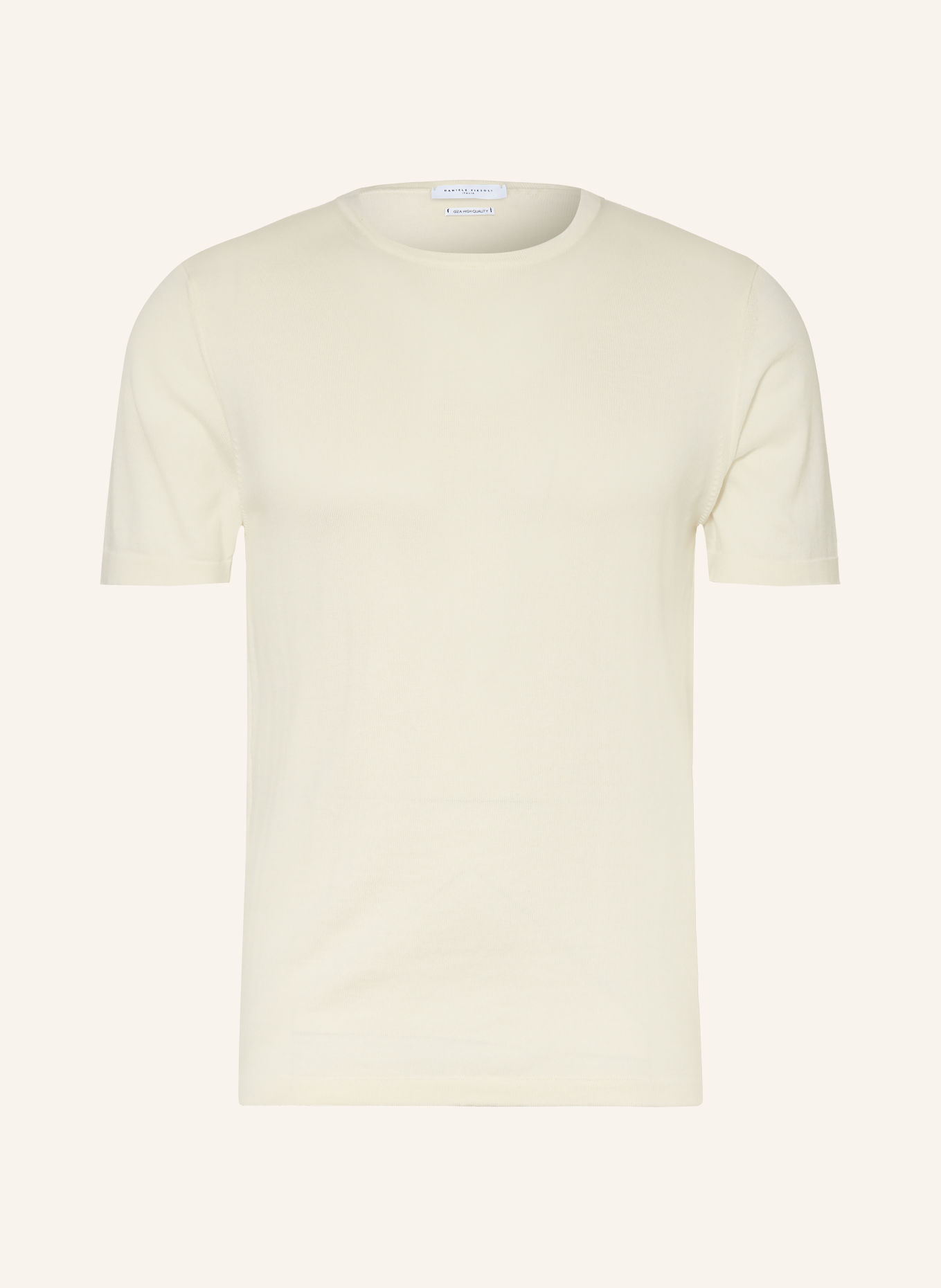 DANIELE FIESOLI Knit shirt: ECRU