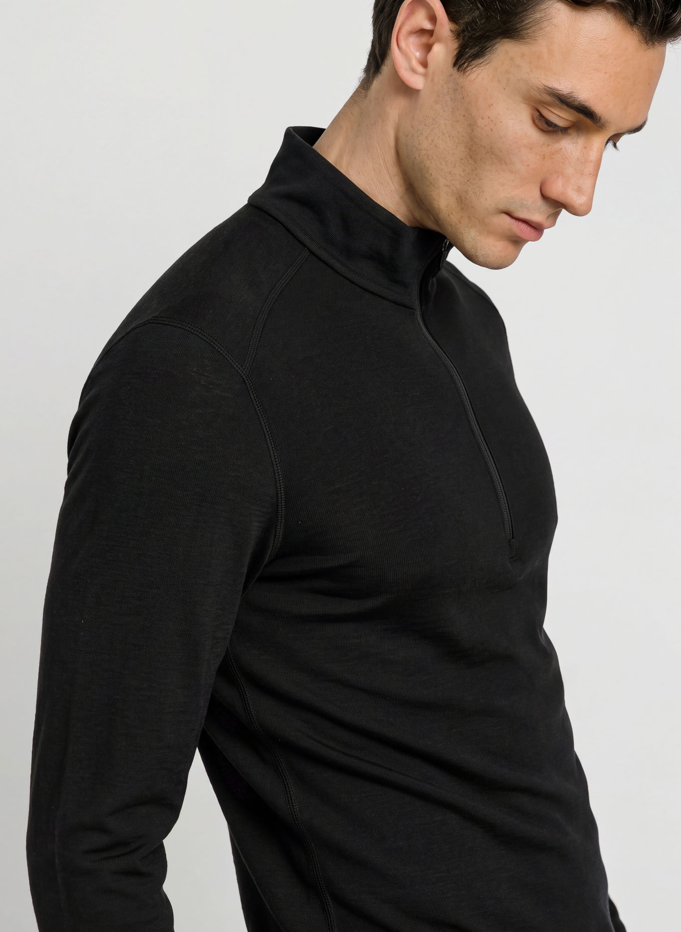icebreaker Midlayer MERINO 260 TECH: ZWART