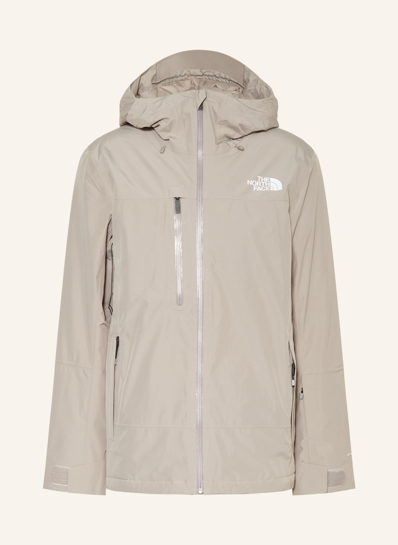 THE NORTH FACE Ski jacket DESCENDIT: LIGHT GRAY