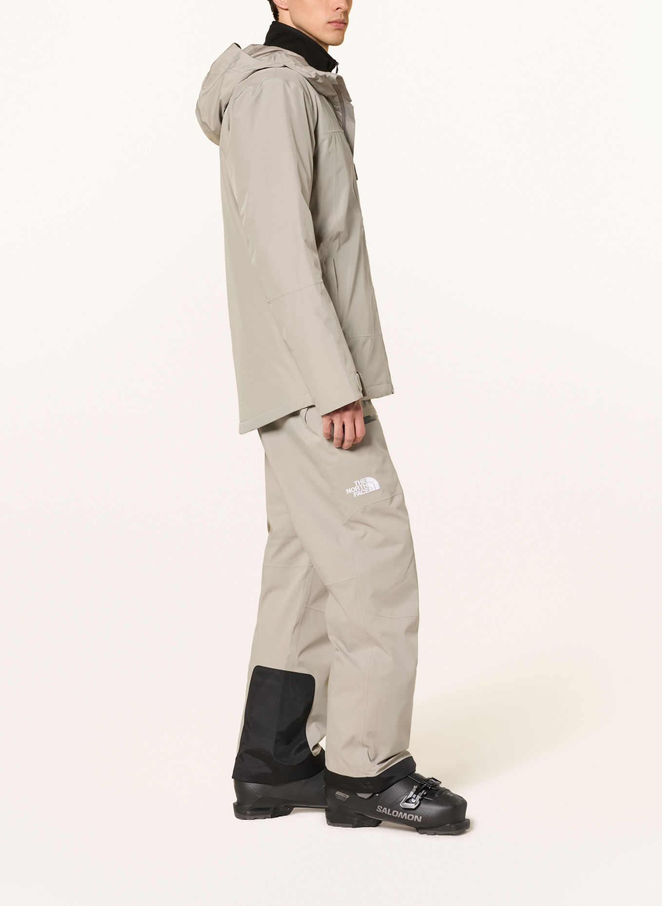THE NORTH FACE Ski jacket DESCENDIT: LIGHT GRAY