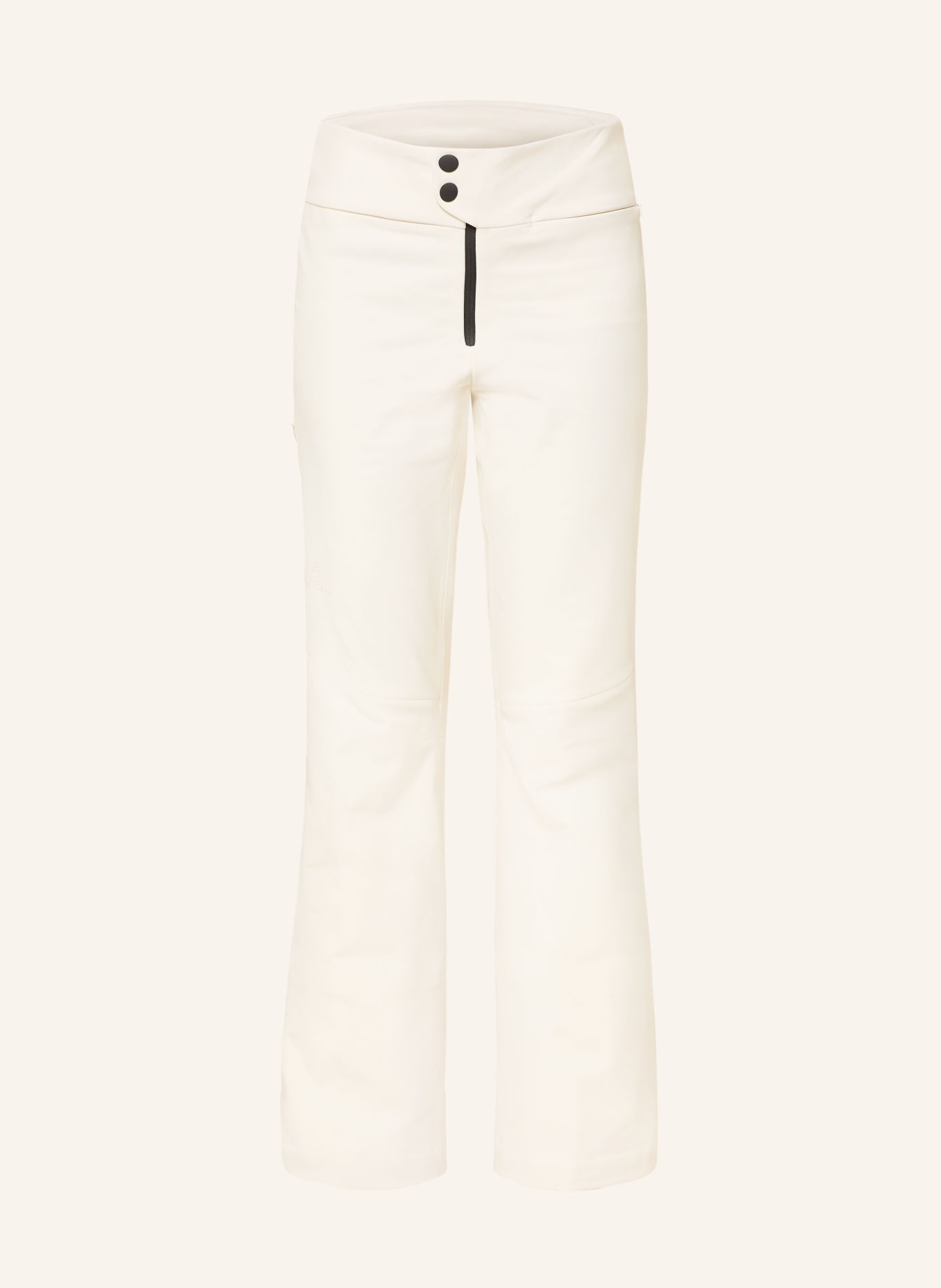 THE NORTH FACE SNOGA softshell ski pants: WHITE