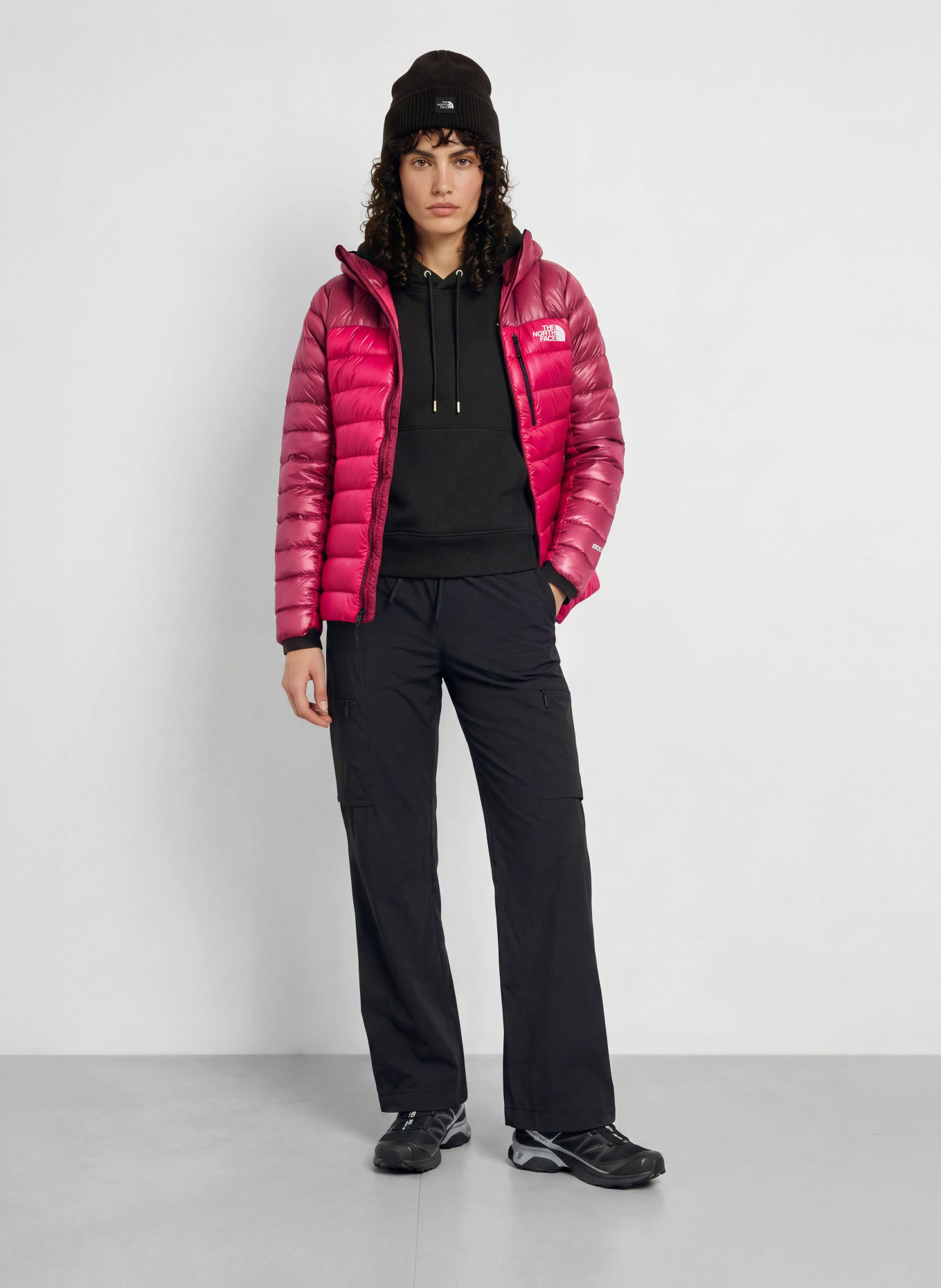 THE NORTH FACE Lightweight down jacket SUMMIT BREITHORN: PINK / FUCHSIA