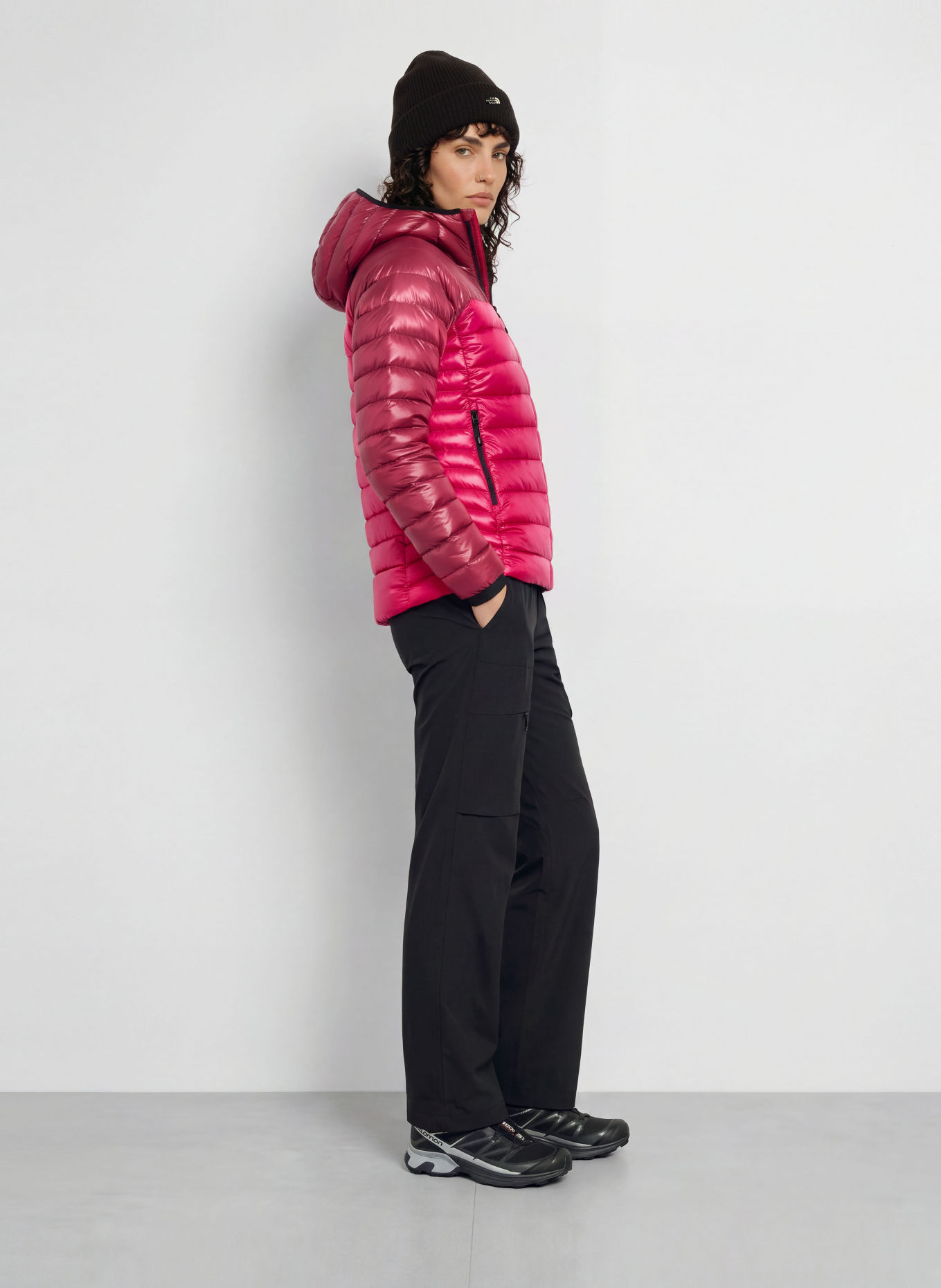 THE NORTH FACE Lightweight down jacket SUMMIT BREITHORN: PINK / FUCHSIA