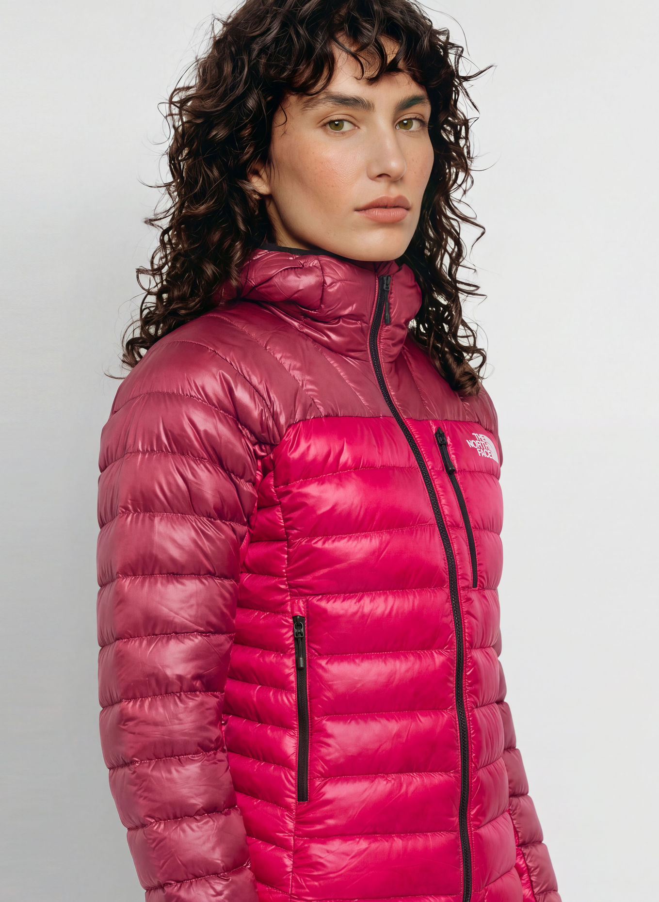 THE NORTH FACE Lightweight down jacket SUMMIT BREITHORN: PINK / FUCHSIA