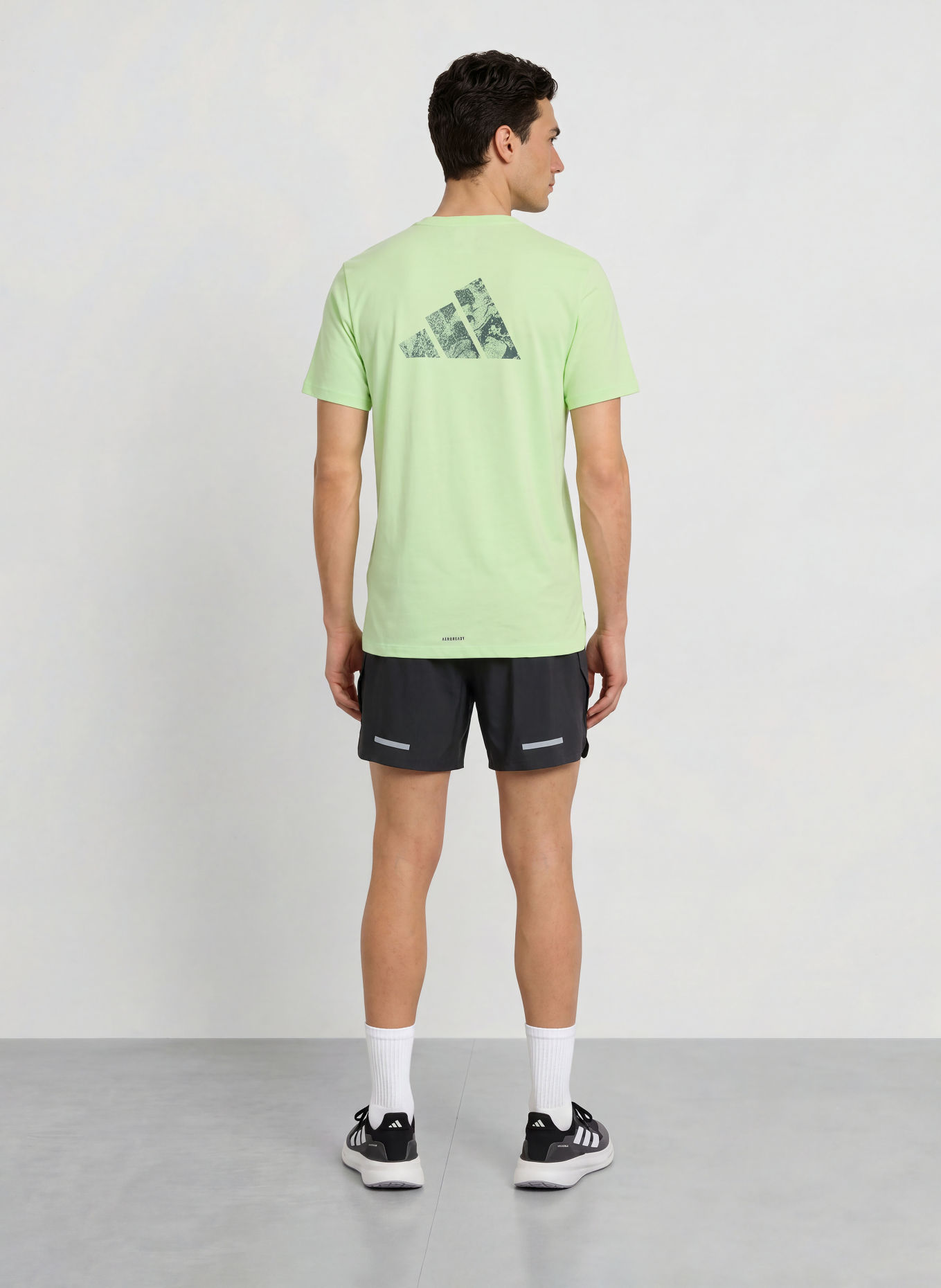 adidas Koszulka funkcyjna WO LOGO: JASNOZIELONY