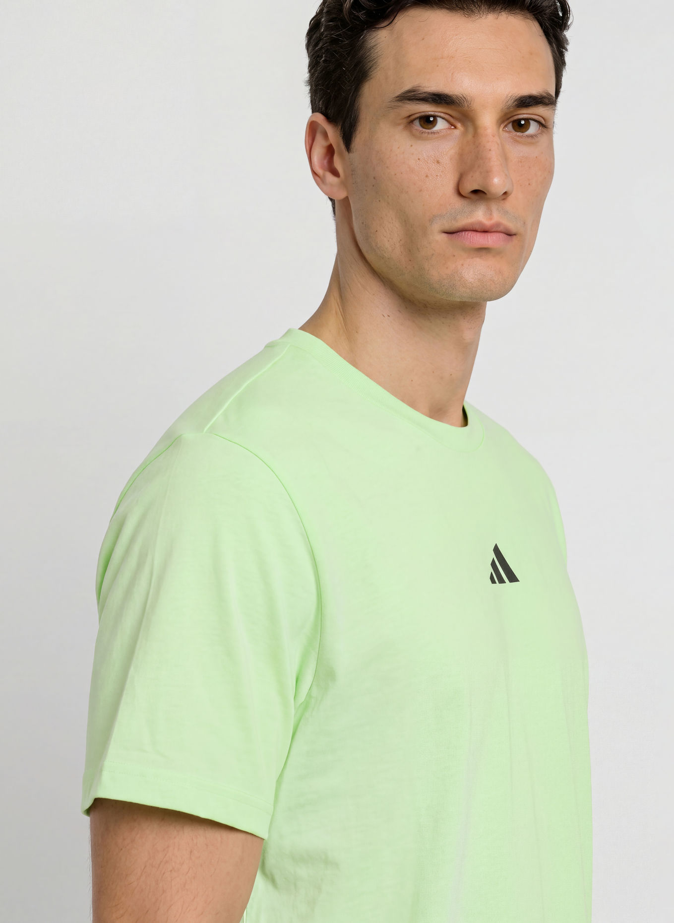 adidas Koszulka funkcyjna WO LOGO: JASNOZIELONY