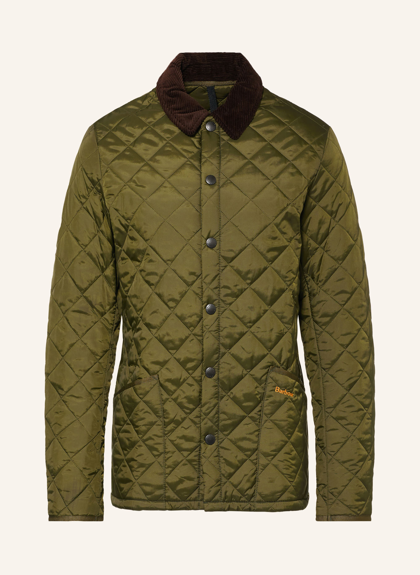 Barbour HERITAGE LIDDESDALE quilted jacket: OLIVE