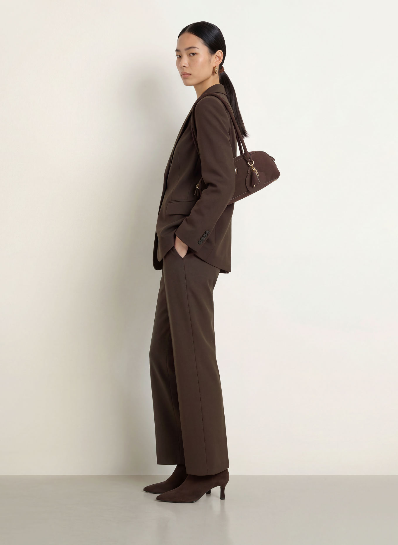 SELECTED Blazer: DUNKELBRAUN