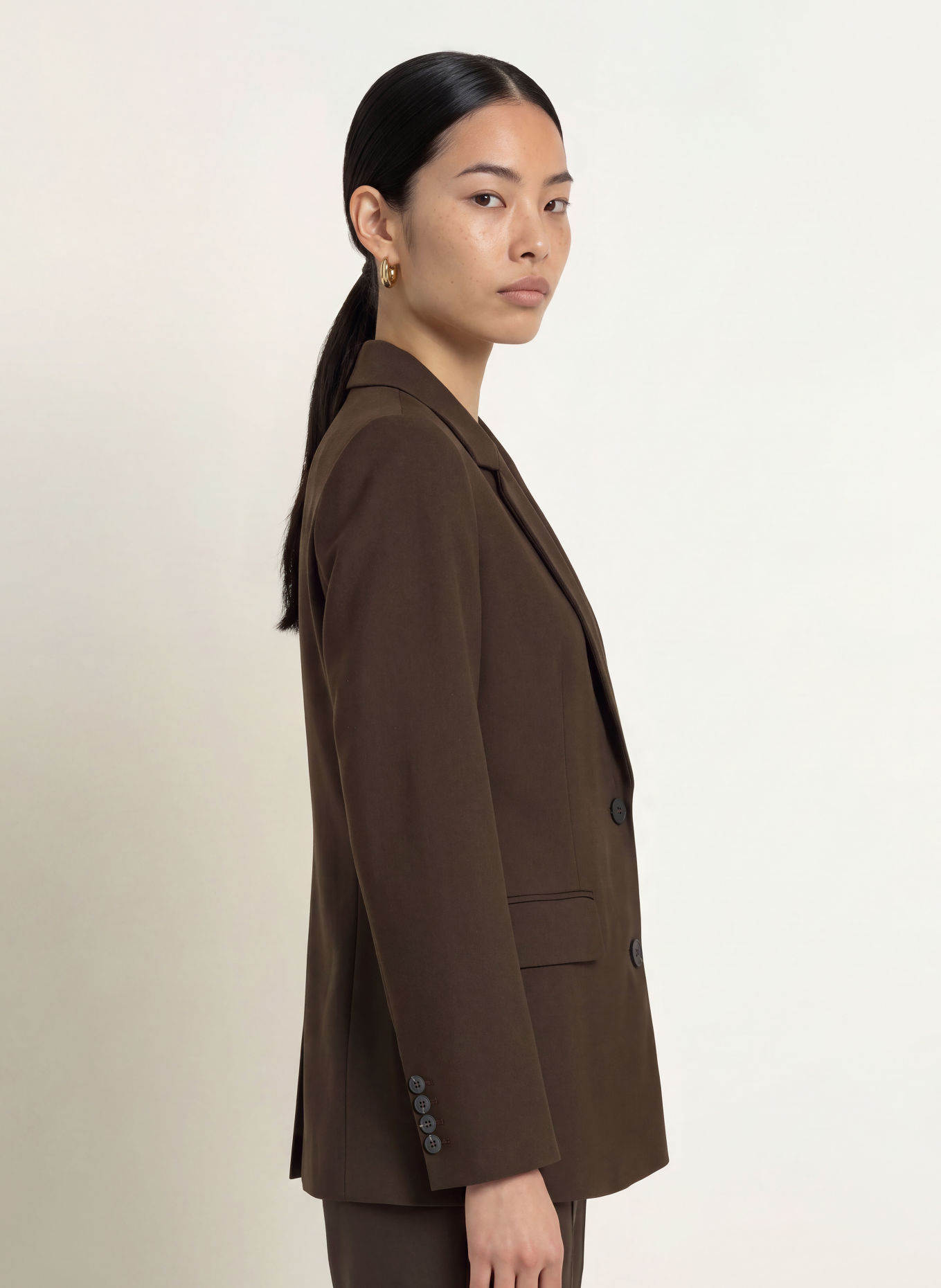 SELECTED Blazer: DUNKELBRAUN