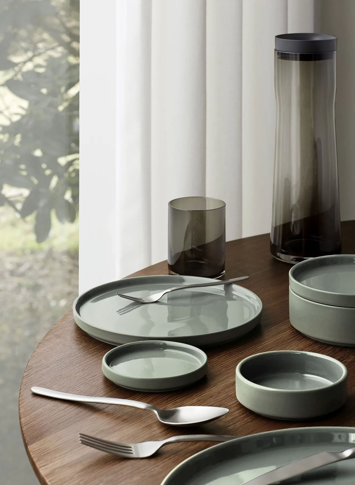 blomus Dessertteller PILAR: GRAU