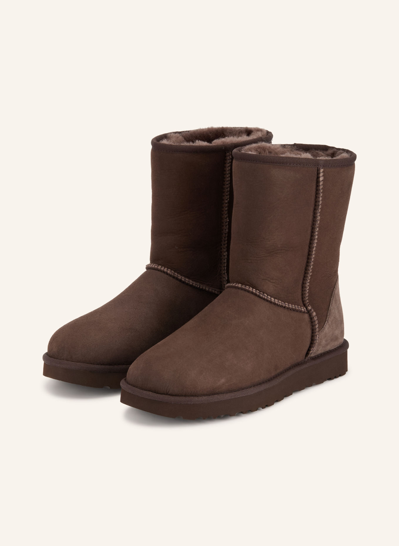 UGG Boots CLASSIC SHORT II: DARK BROWN