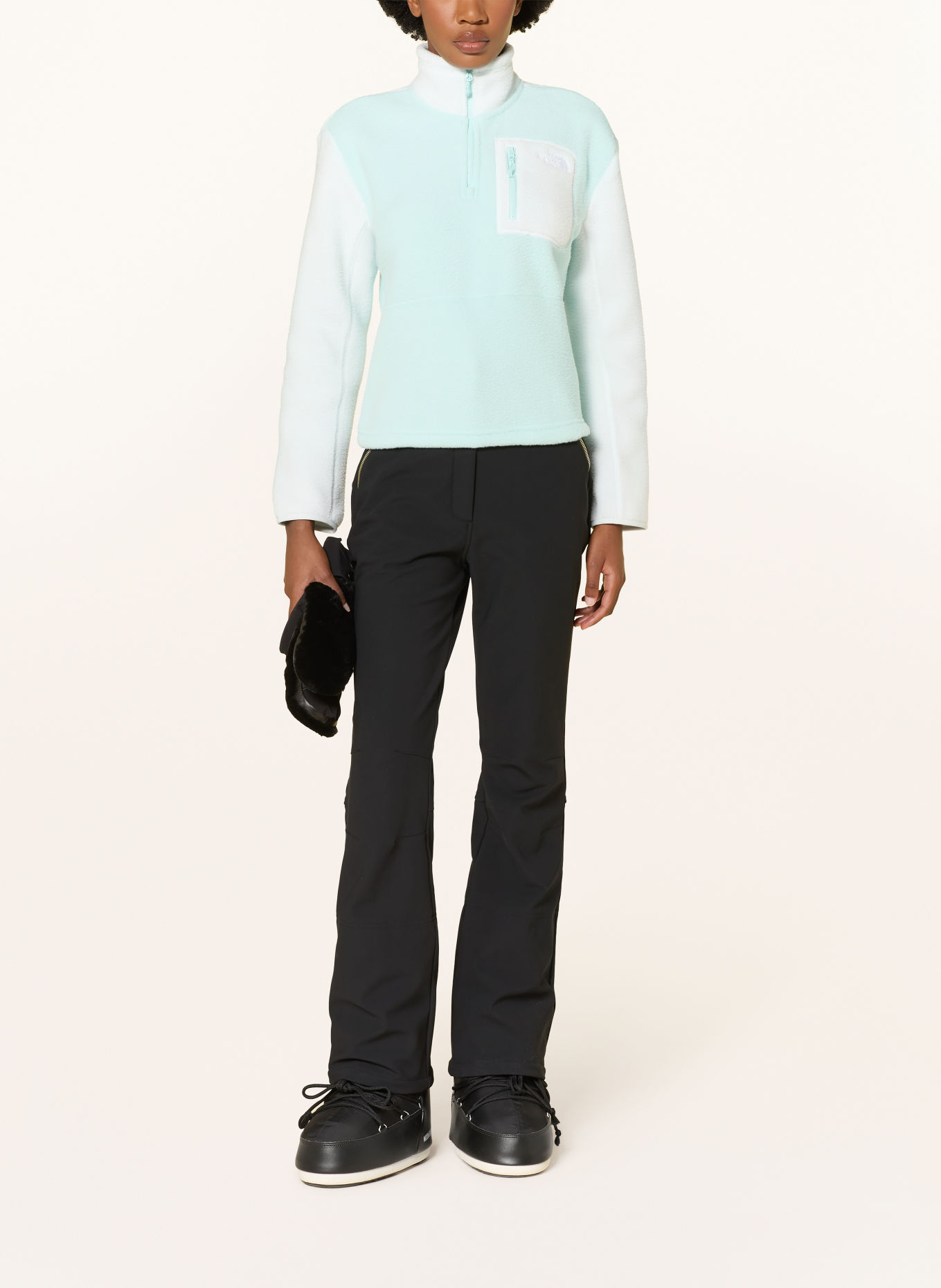 THE NORTH FACE Polaire Troyer YUMIORI: BLEU CLAIR / TURQUOISE