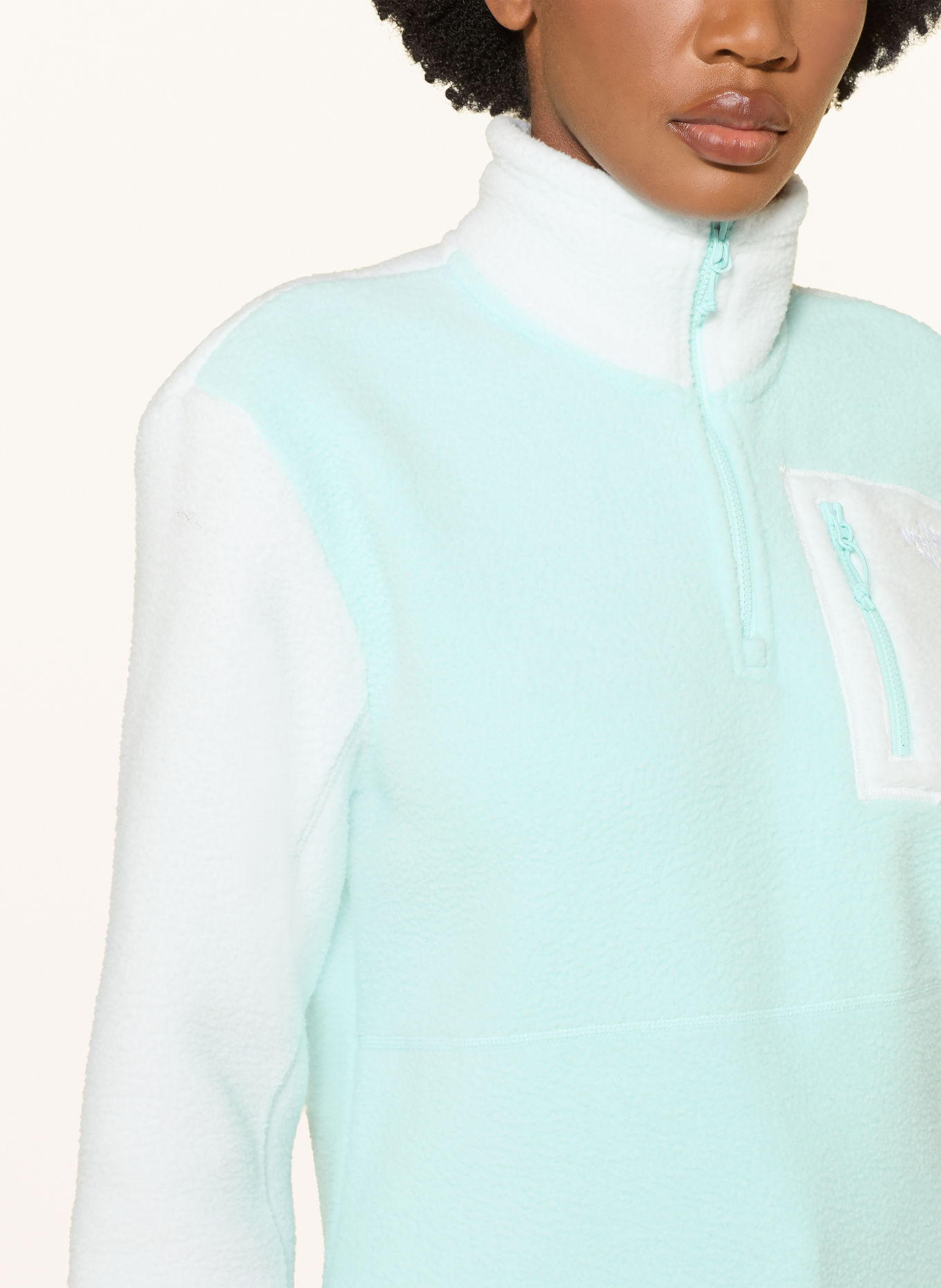 THE NORTH FACE Polaire Troyer YUMIORI: BLEU CLAIR / TURQUOISE
