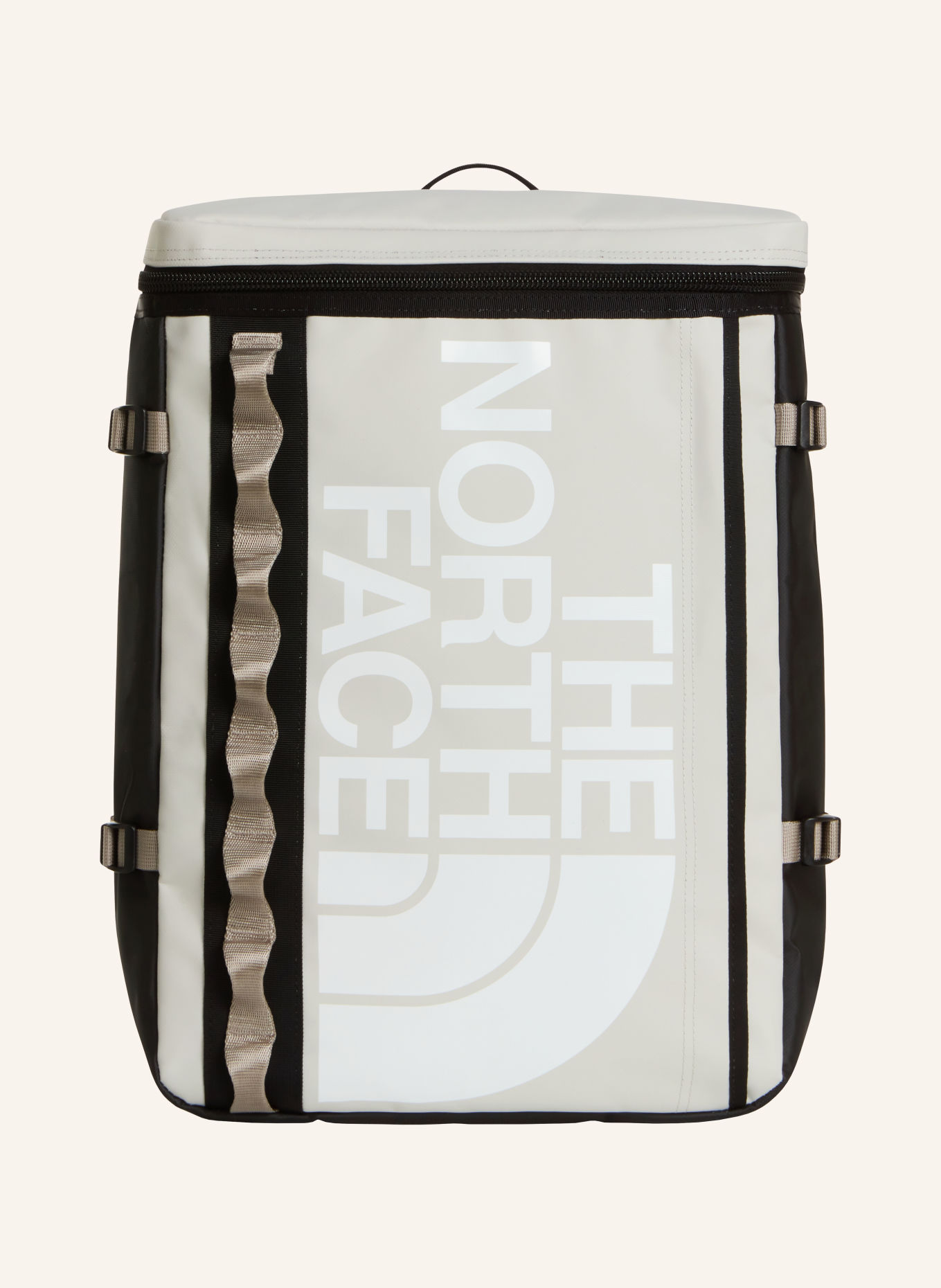 THE NORTH FACE Backpack BASECAMP FUSEBOX S 30 l with laptop compartment: LIGHT GRAY / DARK GRAY