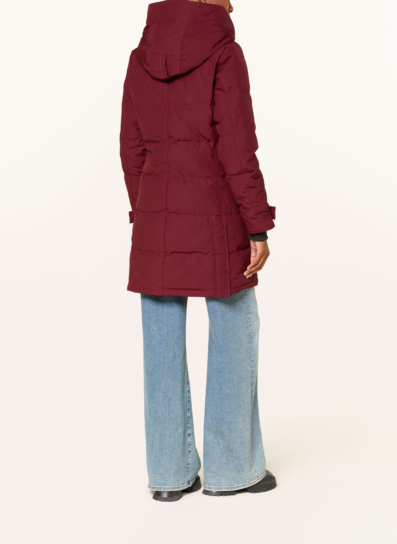CANADA GOOSE Down coat SHELBURNE: DARK RED