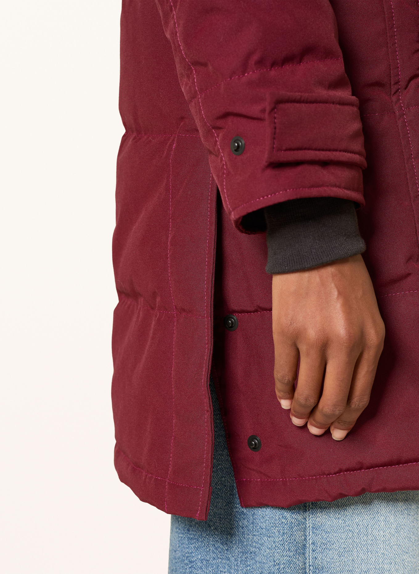 CANADA GOOSE Down coat SHELBURNE: DARK RED