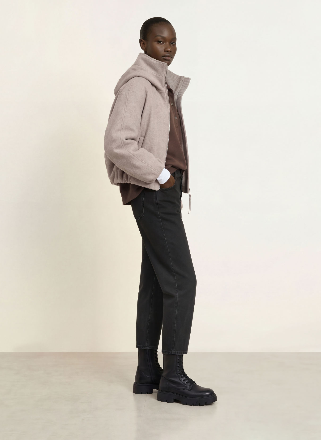CANADA GOOSE Blouson CHILLIWACK: TAUPE