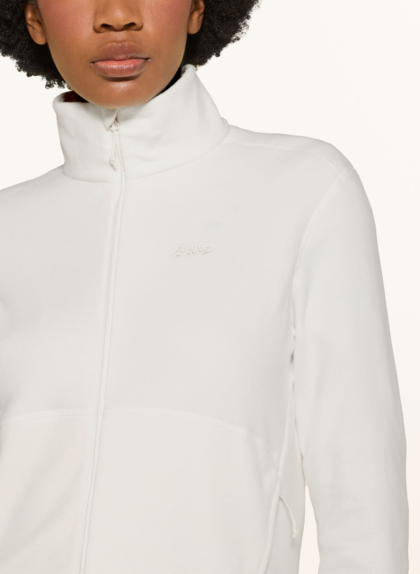 odlo CLASSIC ESSENTIALS fleece jacket: WHITE