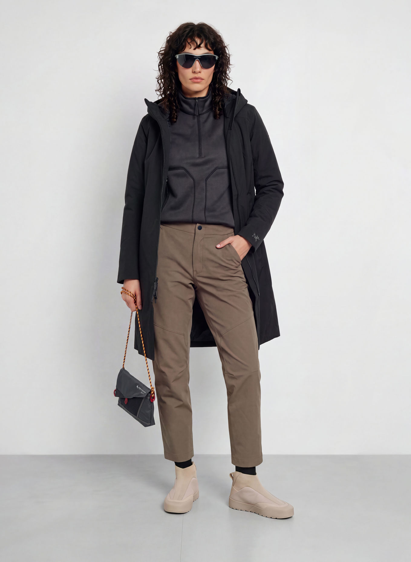 ARC'TERYX Daunenmantel PATERA: SCHWARZ