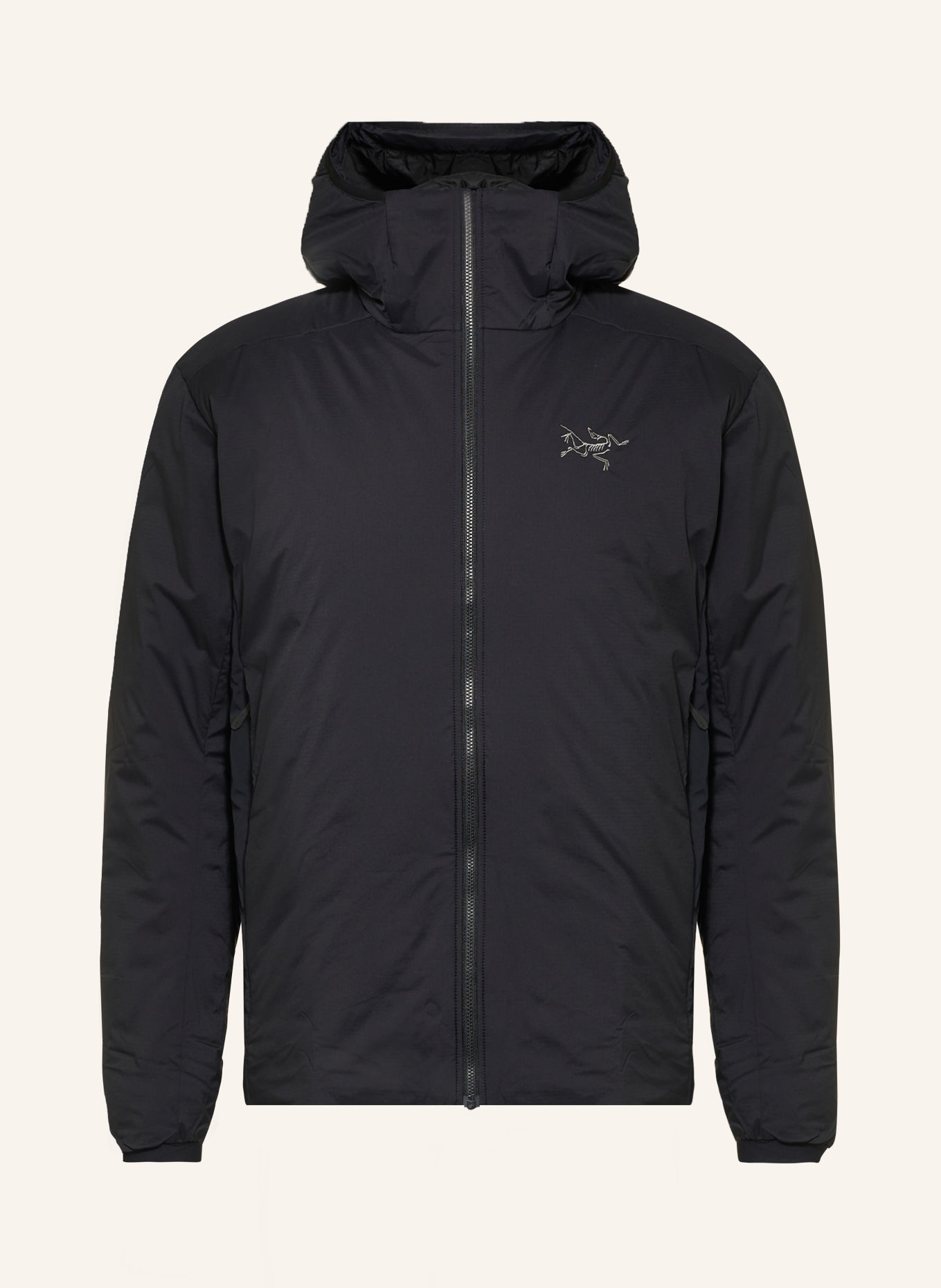 ARC'TERYX Funktionsjacke ATOM HOODY: SCHWARZ