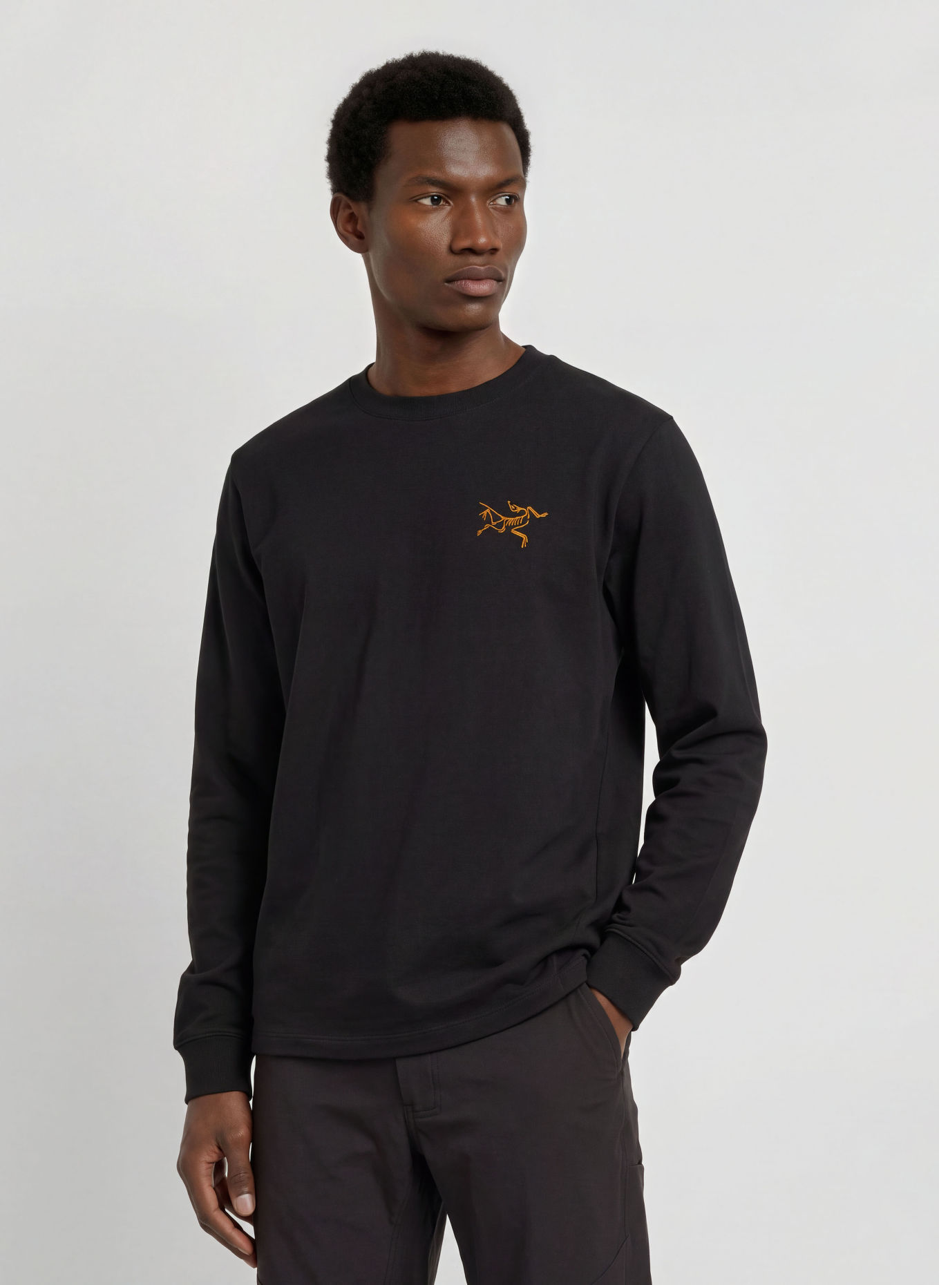 ARC'TERYX Sweatshirt KRAGG: ZWART
