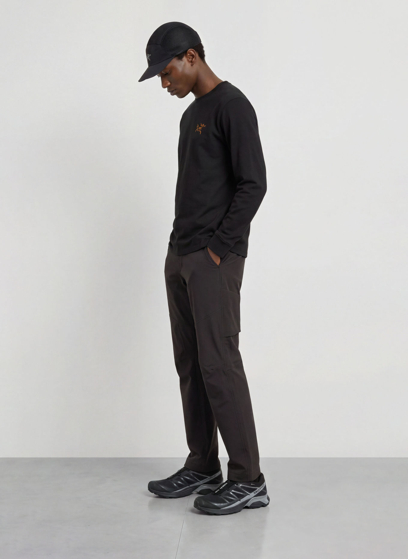 ARC'TERYX Sweatshirt KRAGG: ZWART