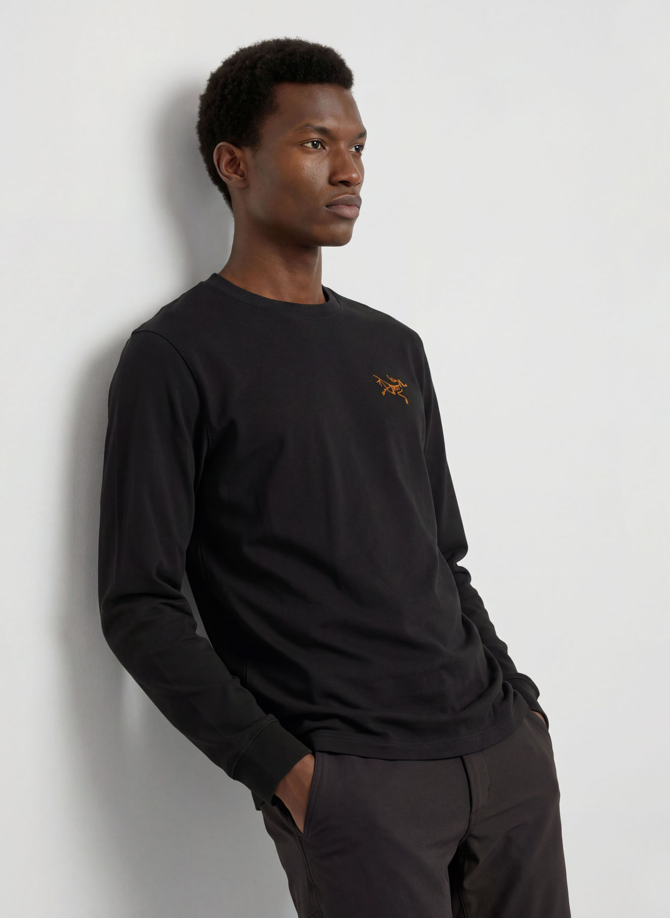 ARC'TERYX Sweatshirt KRAGG: ZWART