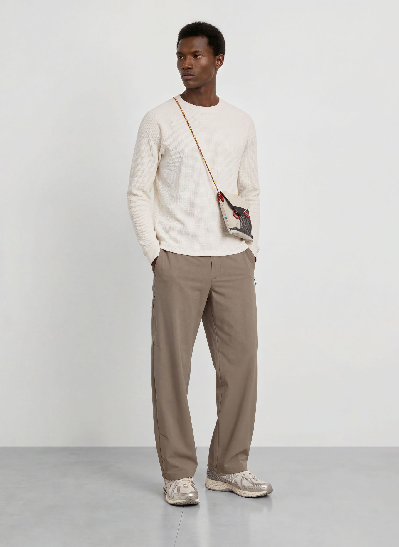 odlo CUBIC long sleeve shirt: WHITE