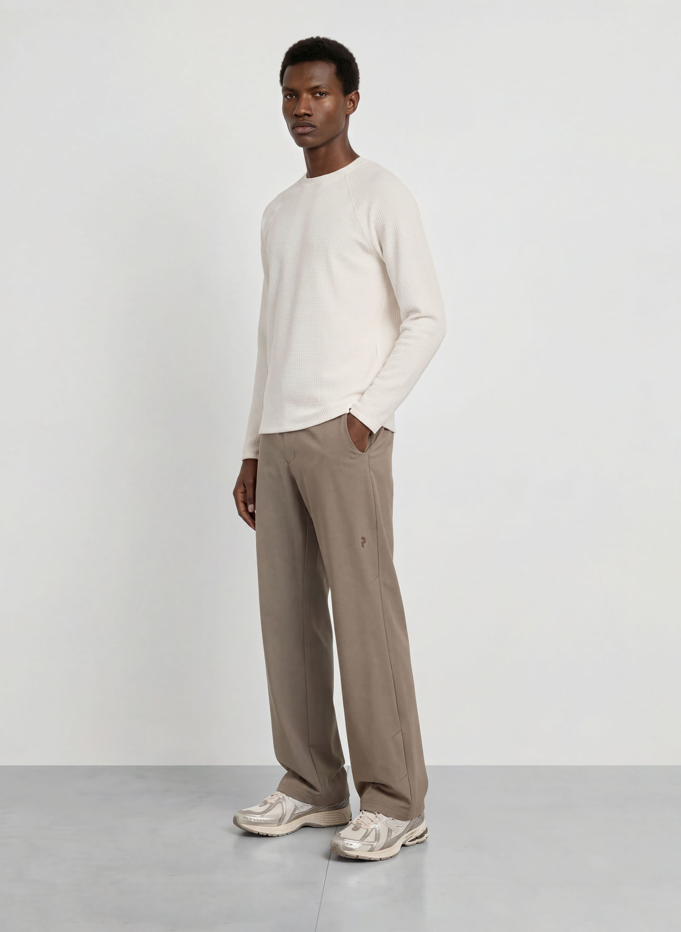odlo CUBIC long sleeve shirt: WHITE