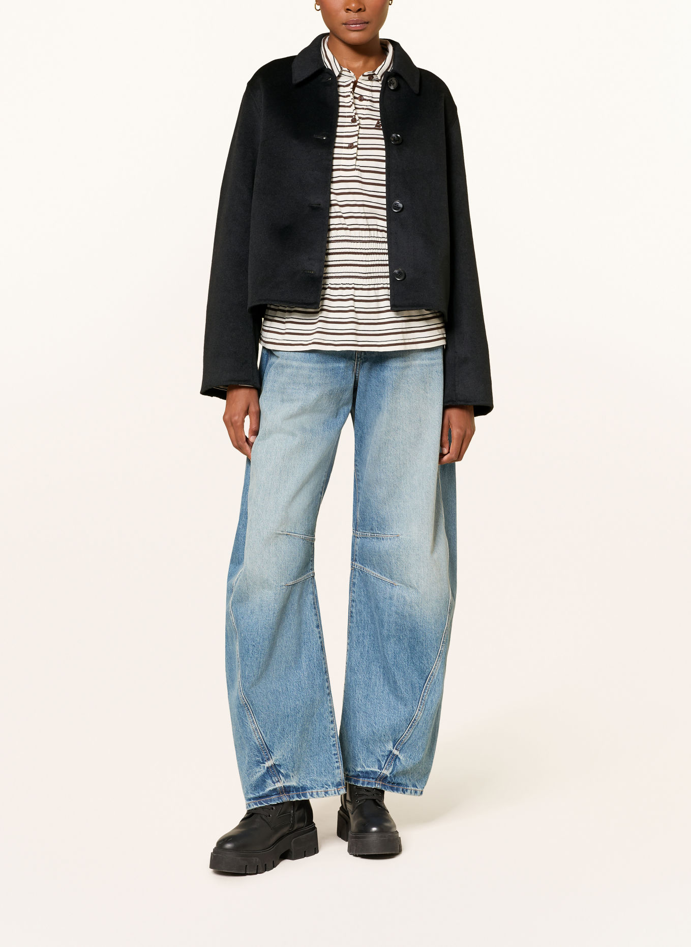 SAMSØE SAMSØE Box jacket SAHOLLY: BLACK