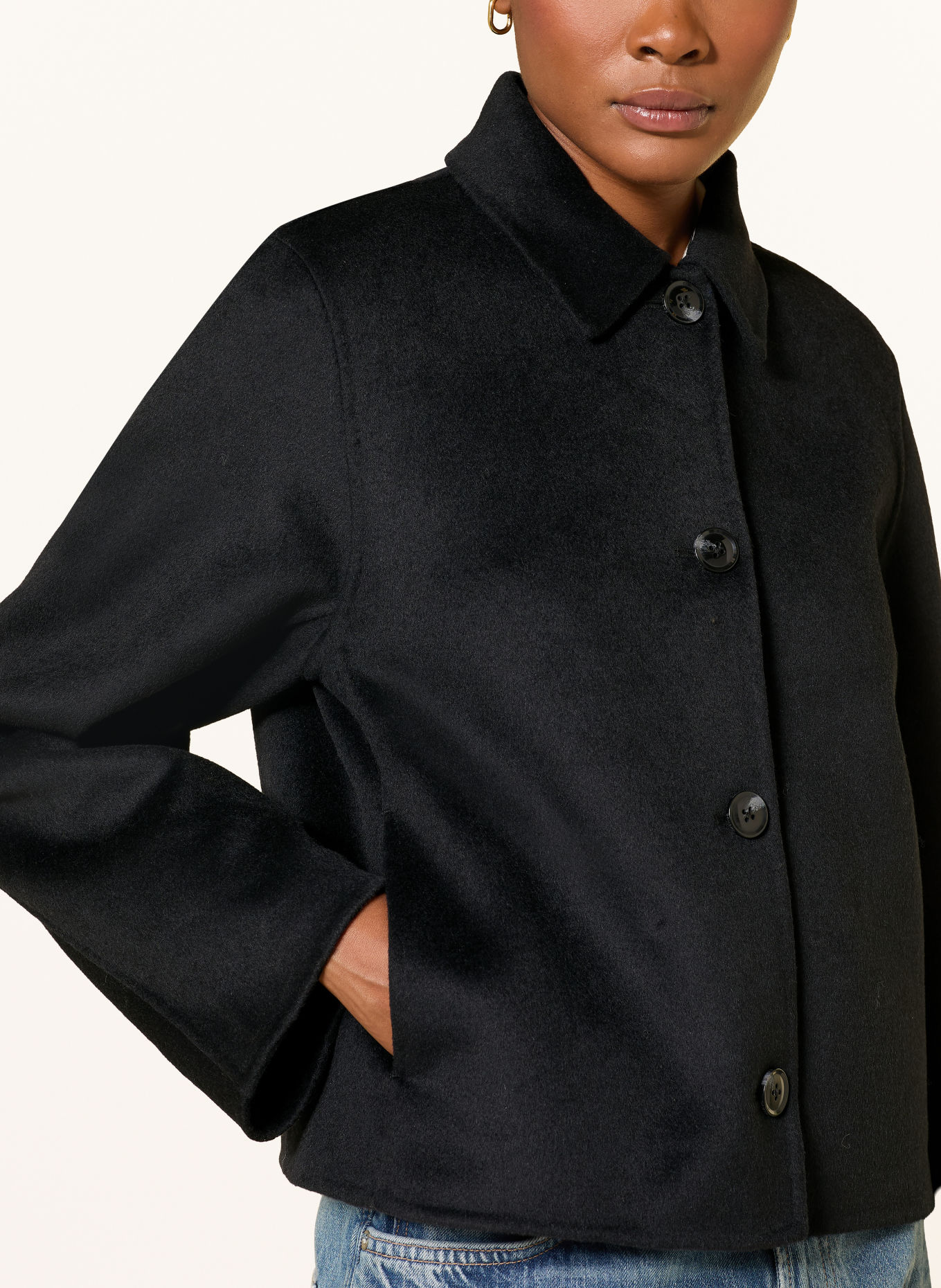 SAMSØE SAMSØE Box jacket SAHOLLY: BLACK