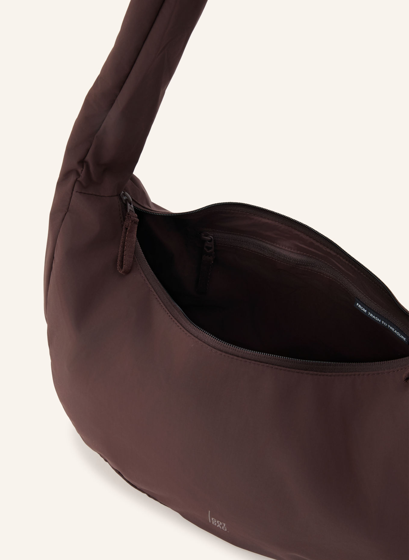 GOT BAG Crossbody bag MOON BAG: DARK BROWN