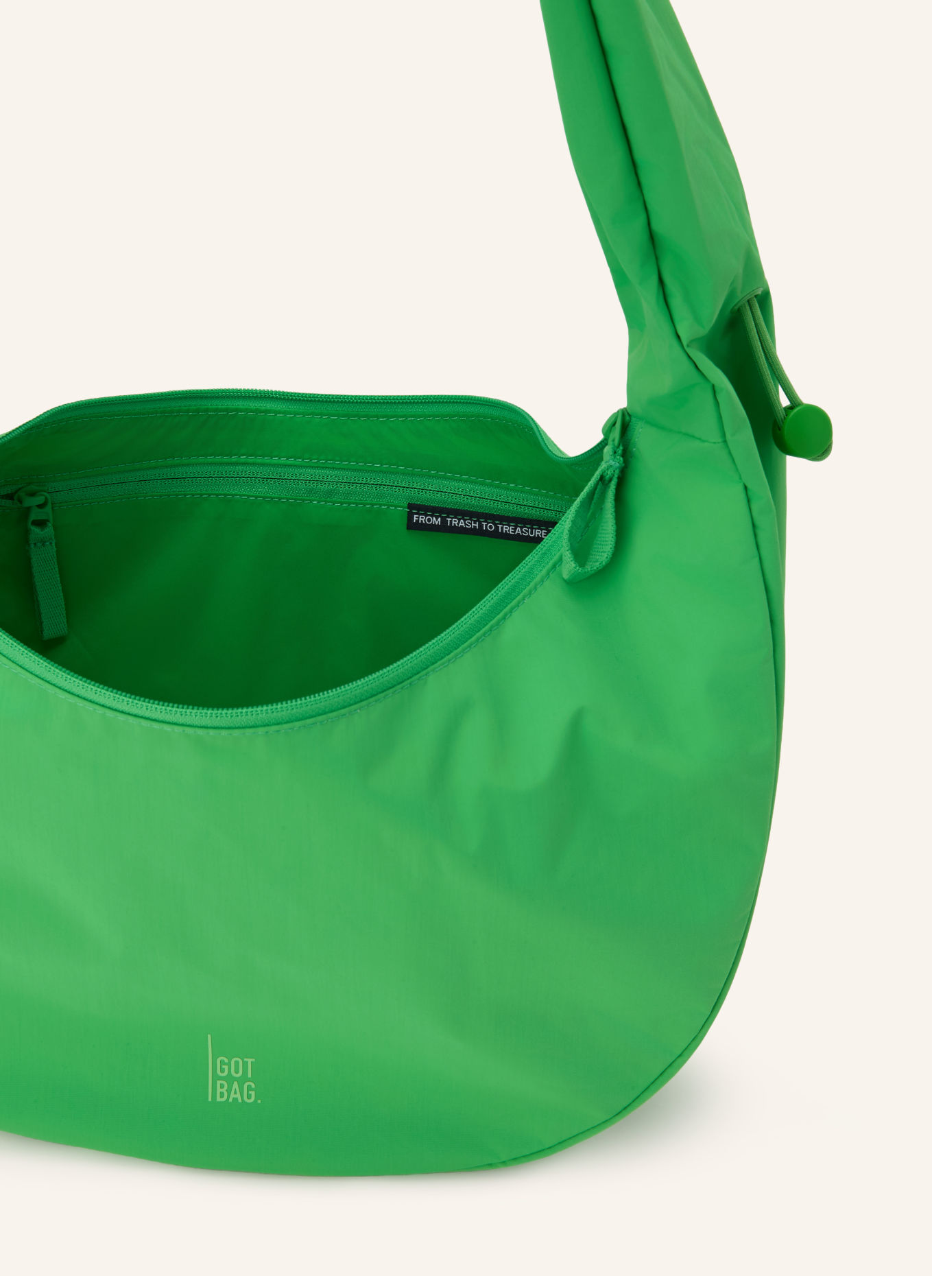 GOT BAG Crossbody bag MOON BAG: NEON GREEN