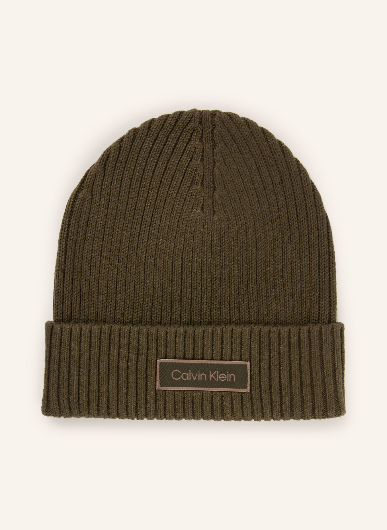 Calvin Klein Beanie: OLIVE