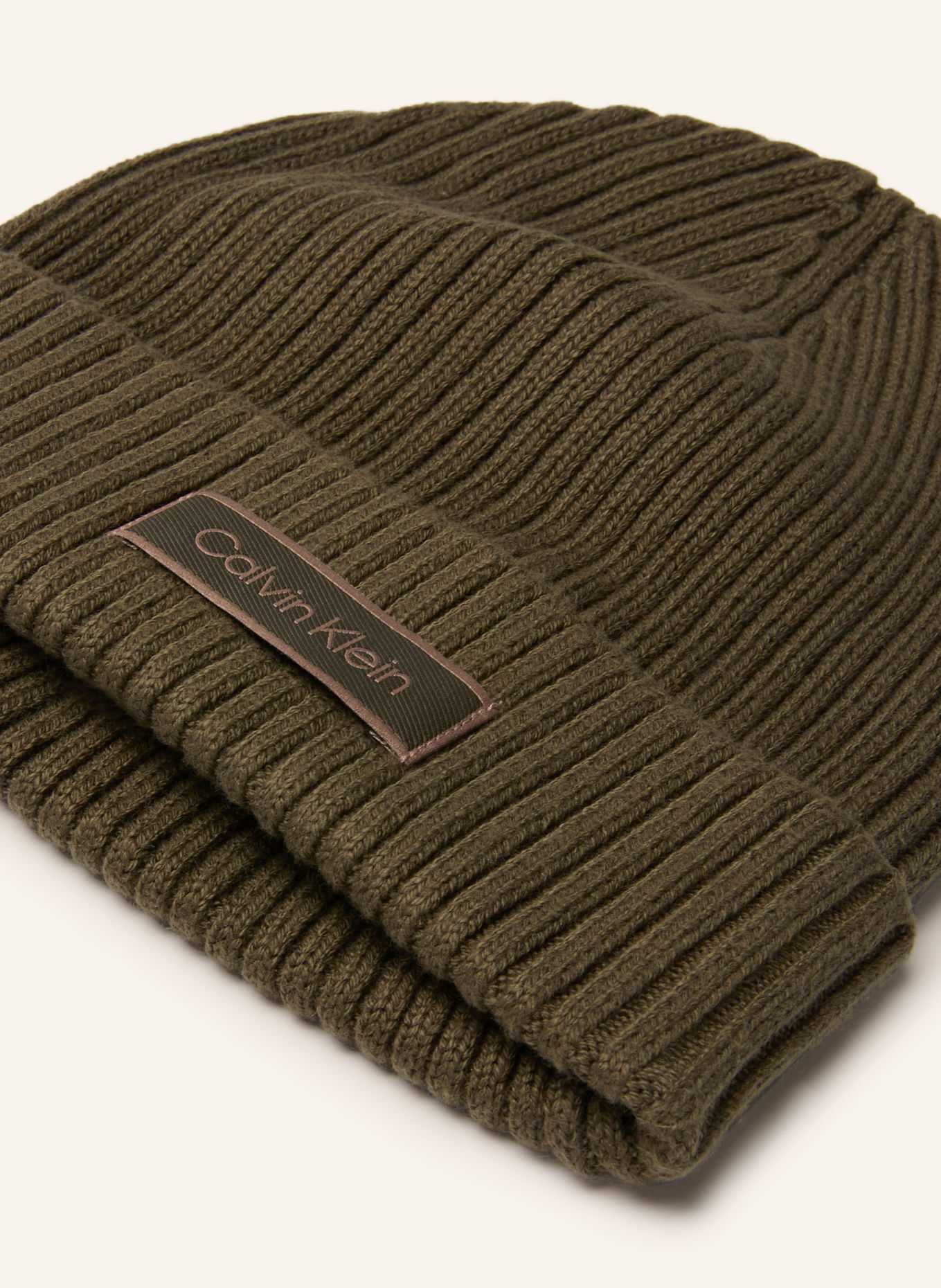 Calvin Klein Beanie: OLIVE