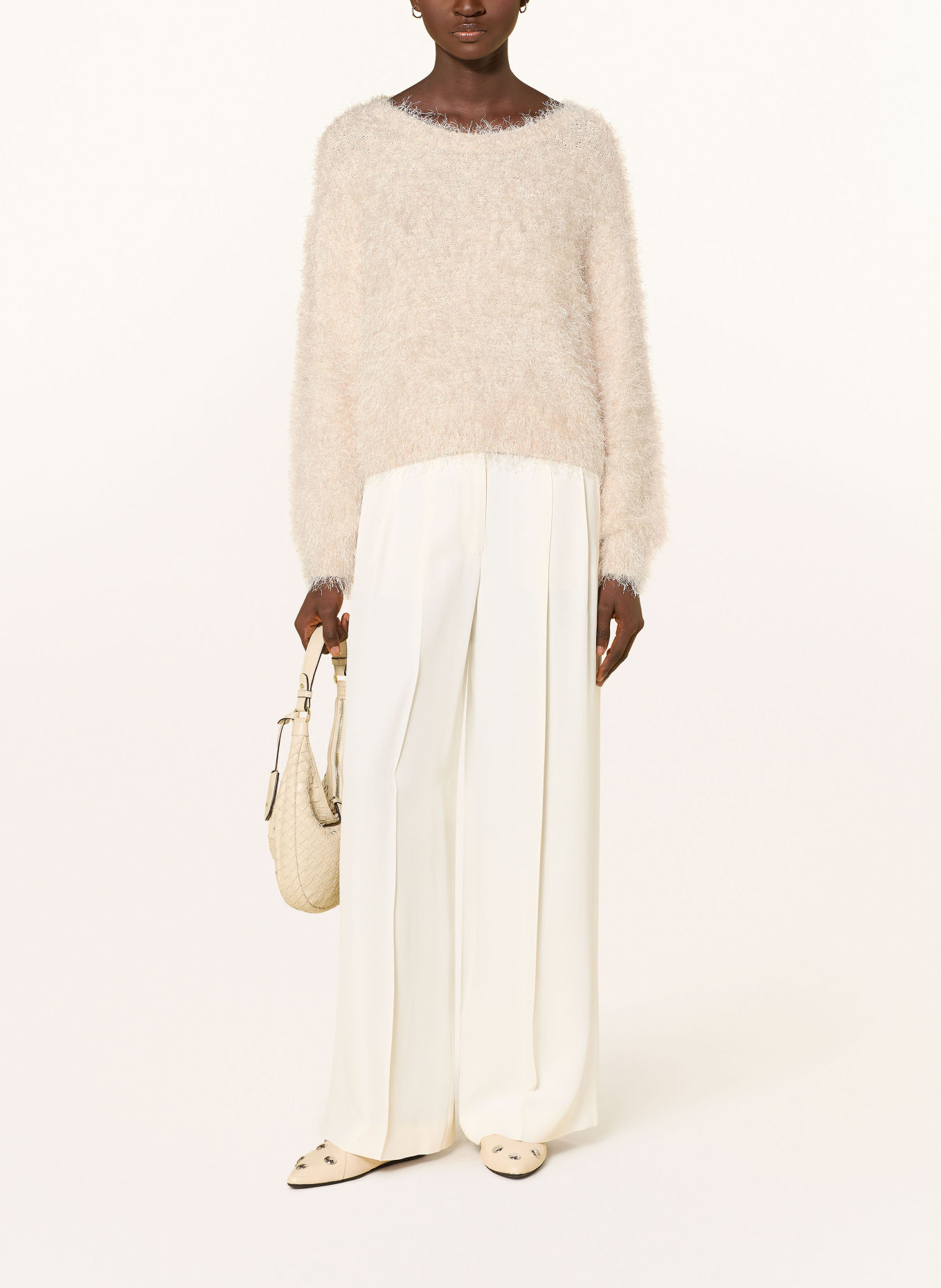 Oui Sweater: CREAM