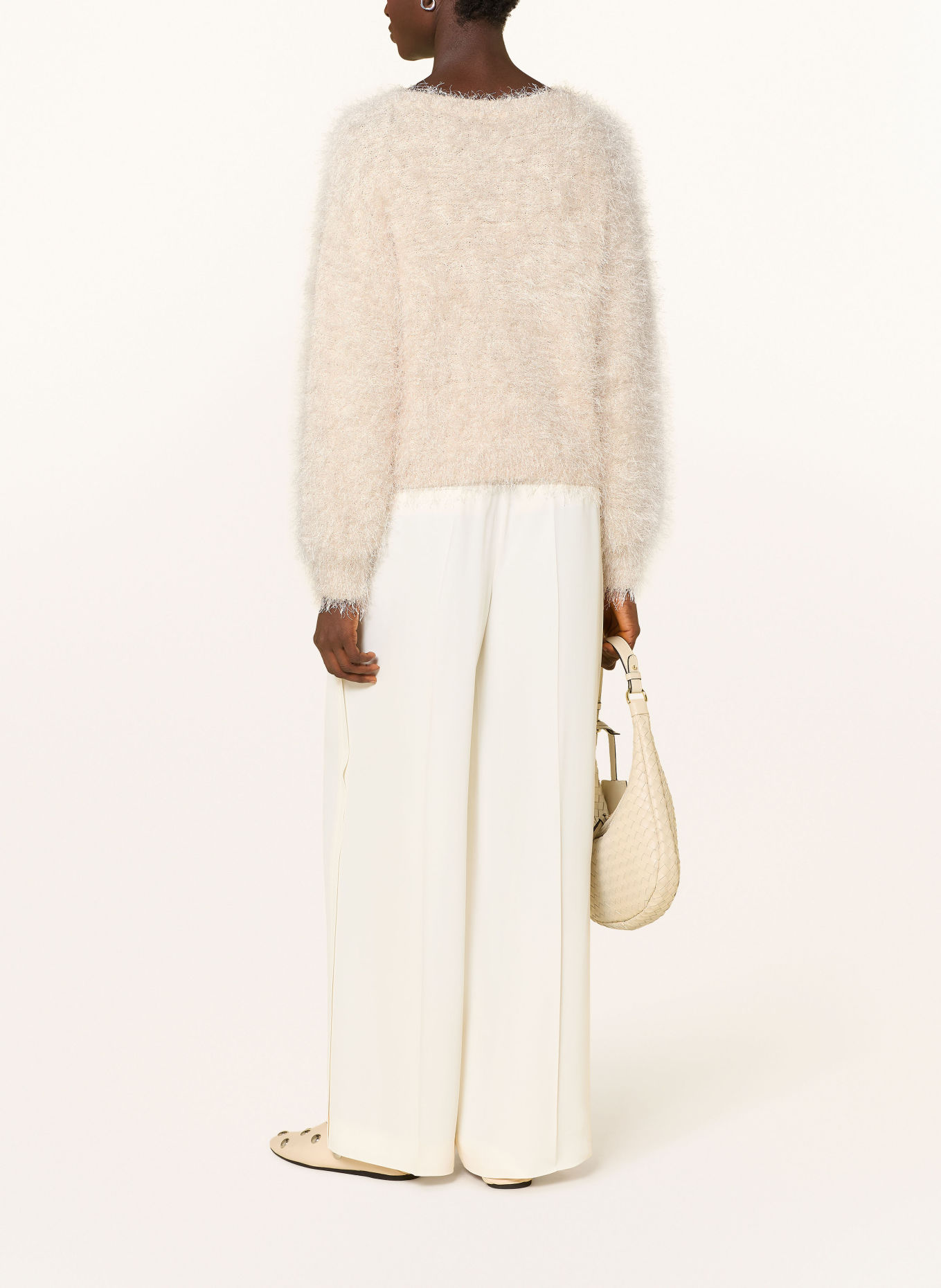 Oui Sweater: CREAM