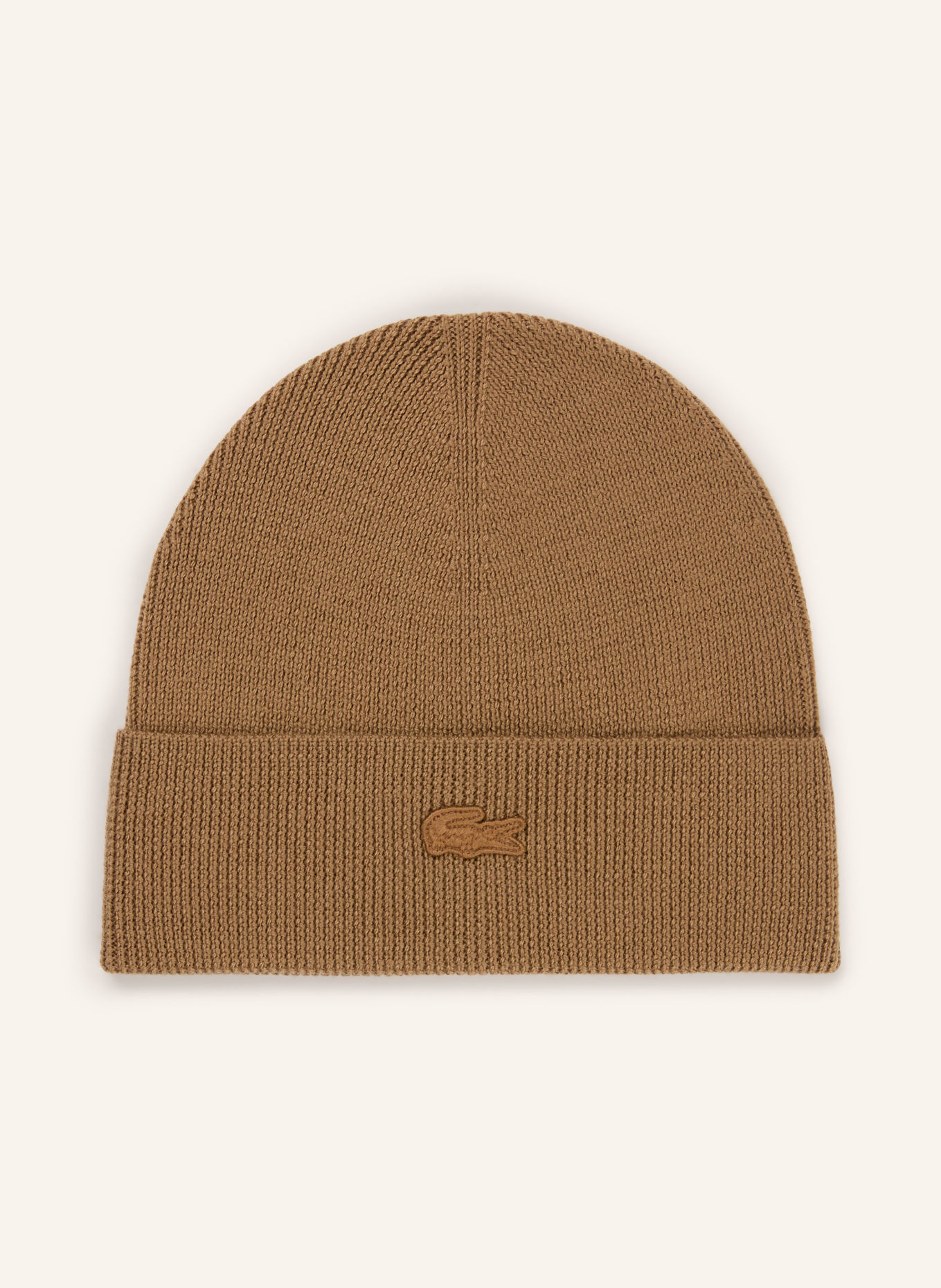 LACOSTE cap: COGNAC