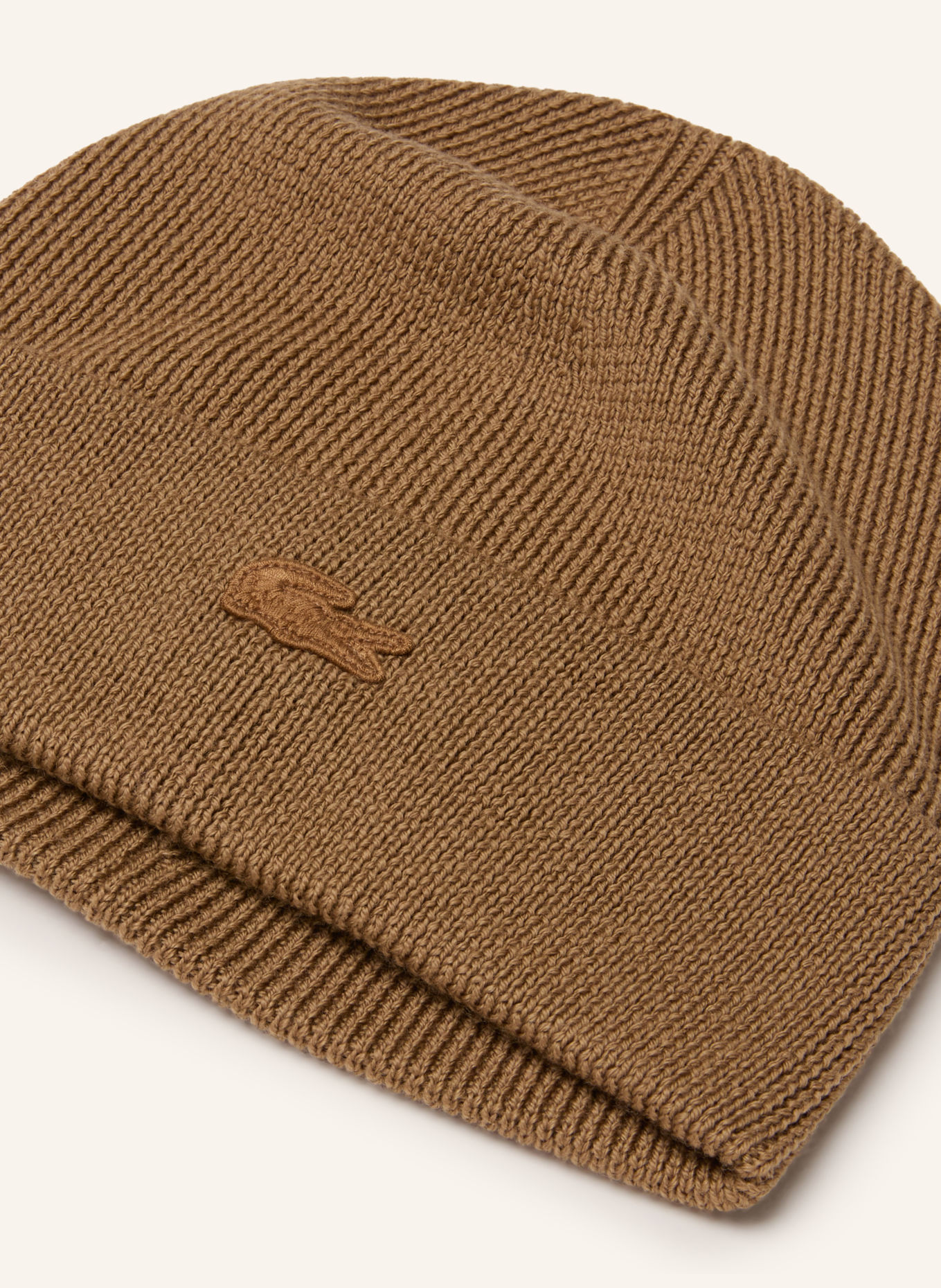 LACOSTE cap: COGNAC