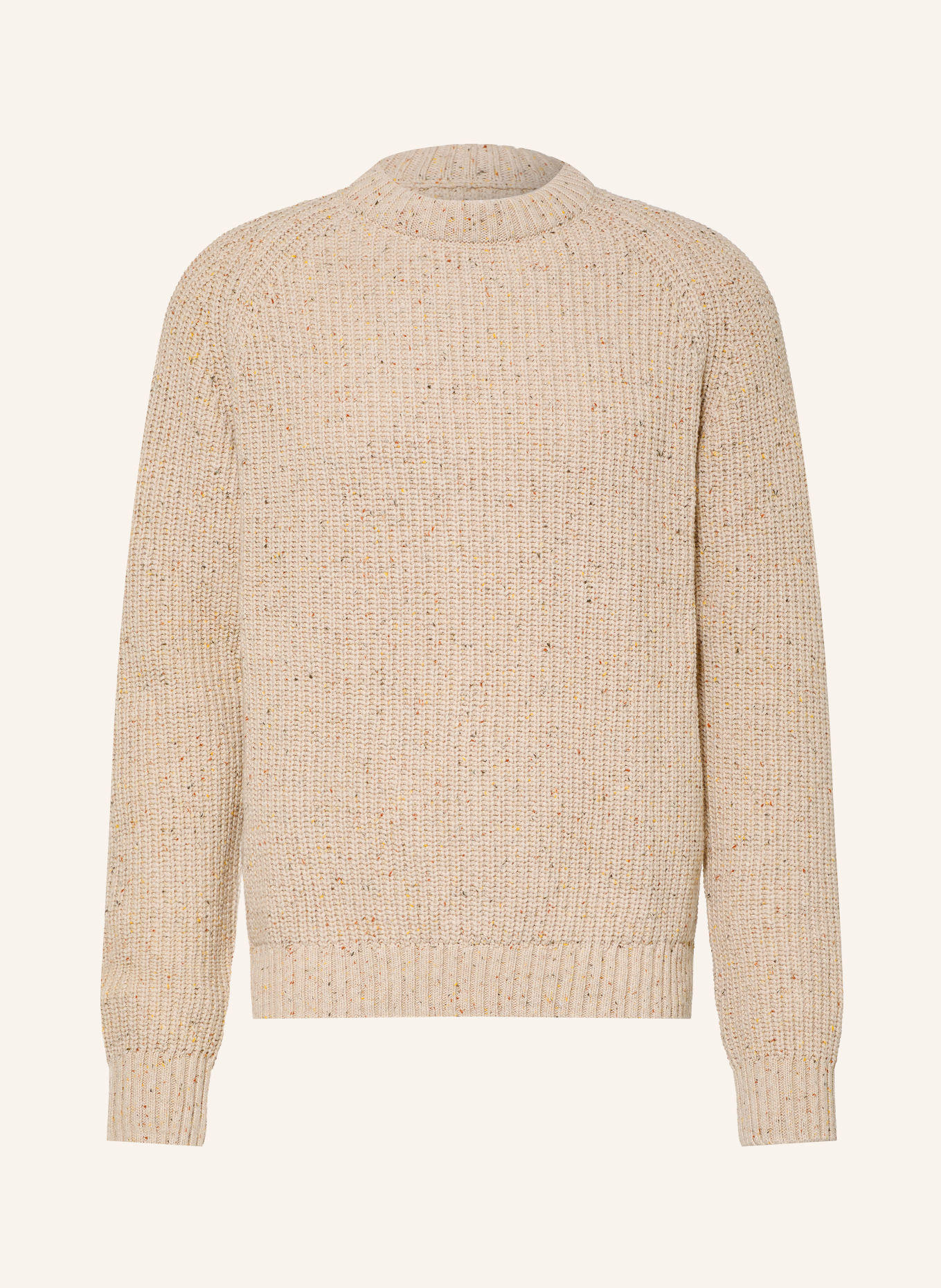 ARMEDANGELS Sweater KIAANO: BEIGE / YELLOW