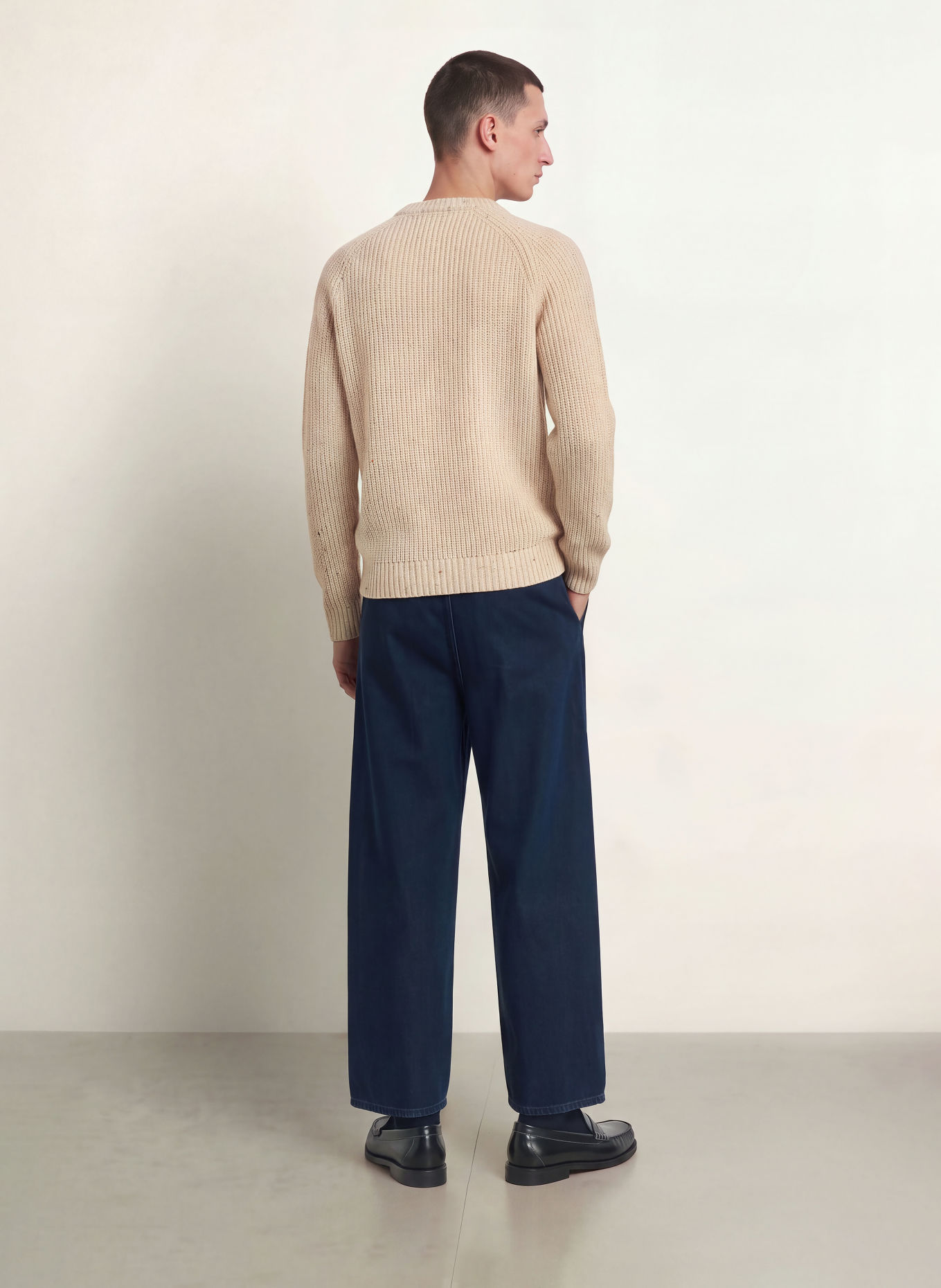 ARMEDANGELS Sweater KIAANO: BEIGE / YELLOW