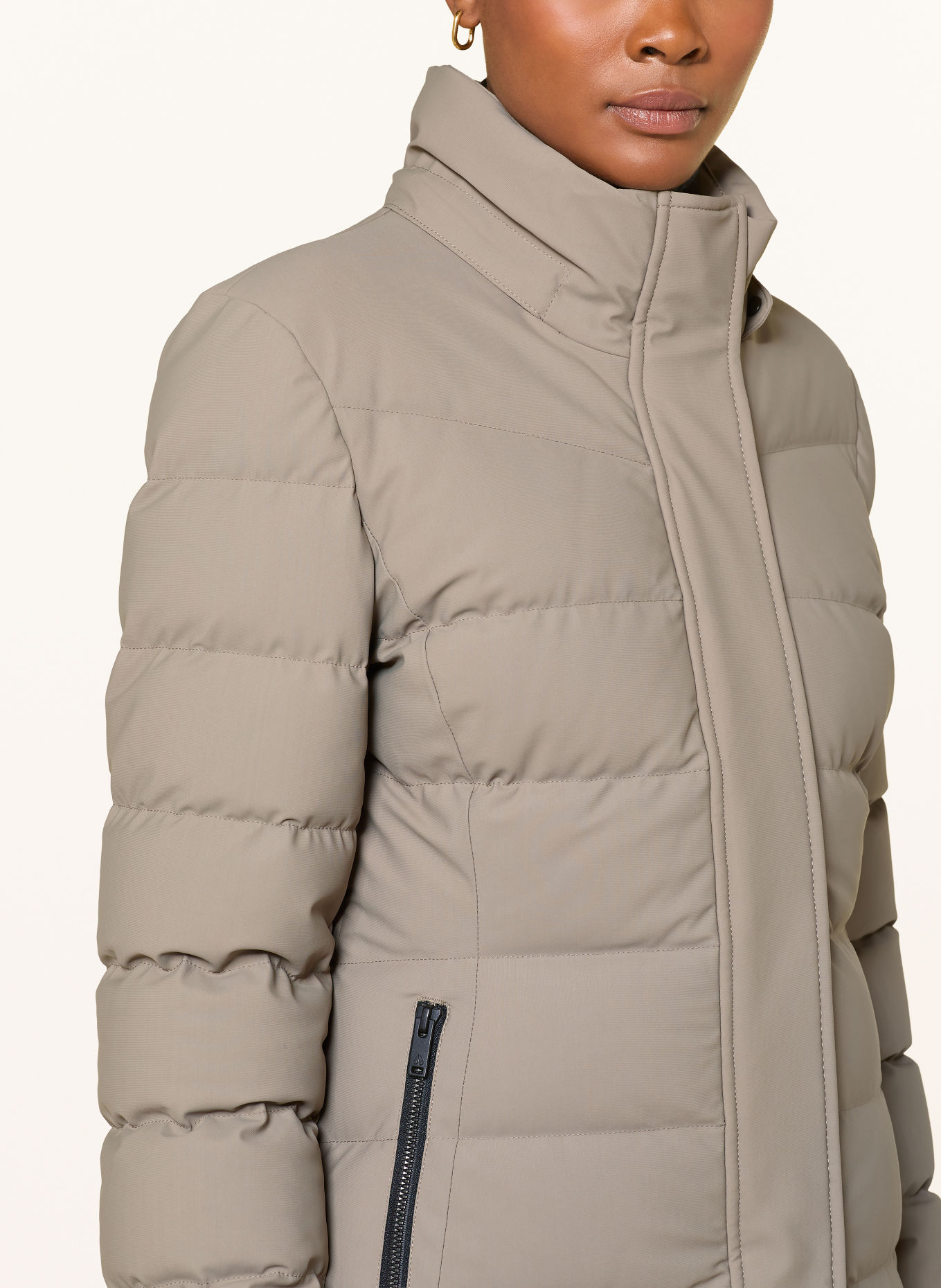 MOOSE KNUCKLES WATERSHED down parka: TAUPE