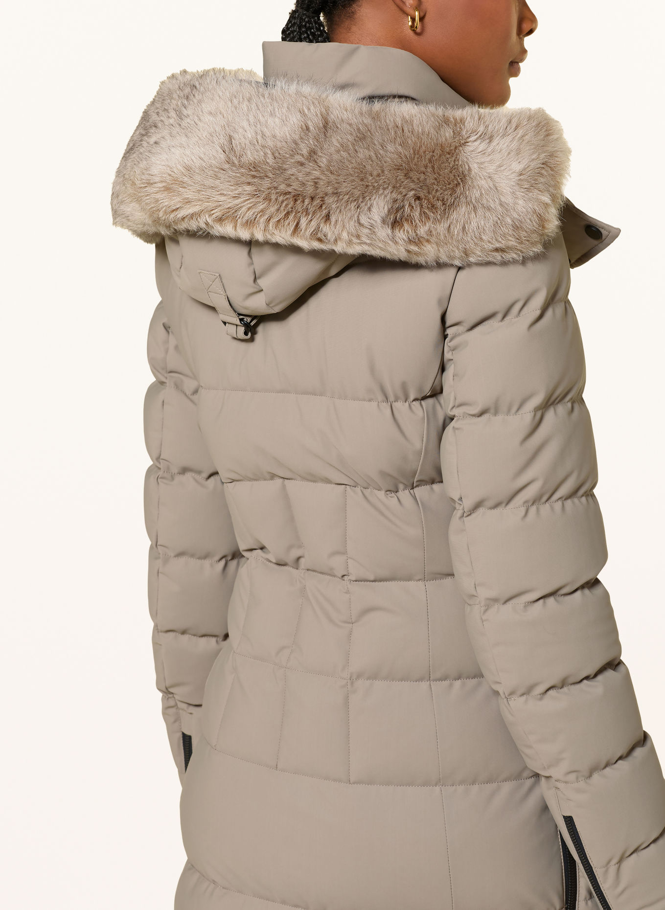 MOOSE KNUCKLES WATERSHED down parka: TAUPE