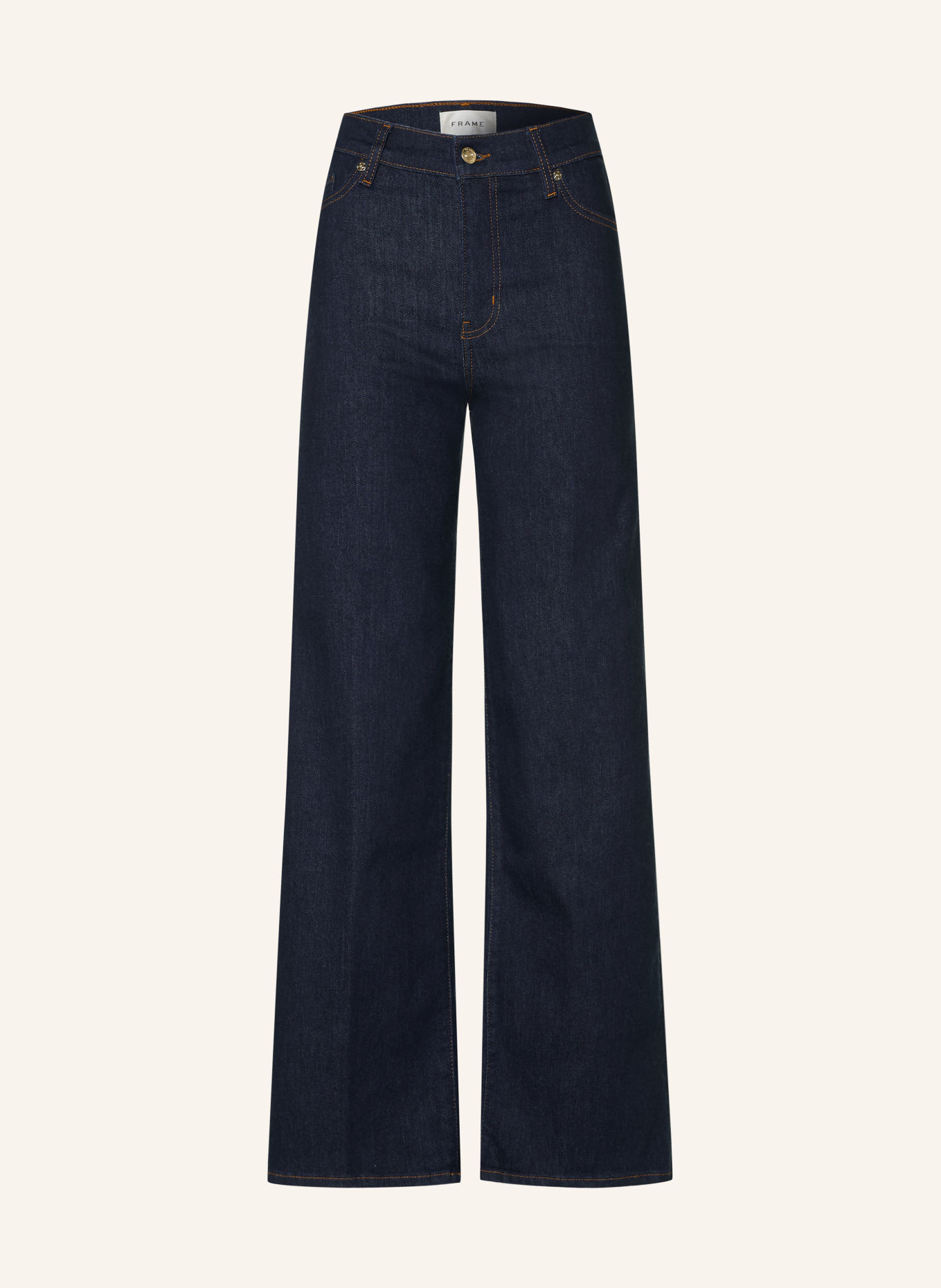 FRAME Straight jeans LE SLIM PALAZZO: RINS RINSE