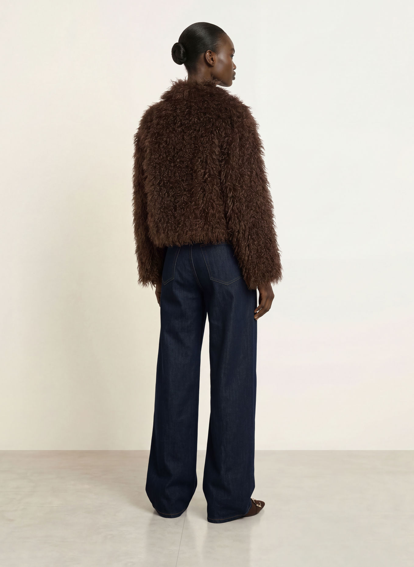 FRAME Straight jeans LE SLIM PALAZZO: RINS RINSE